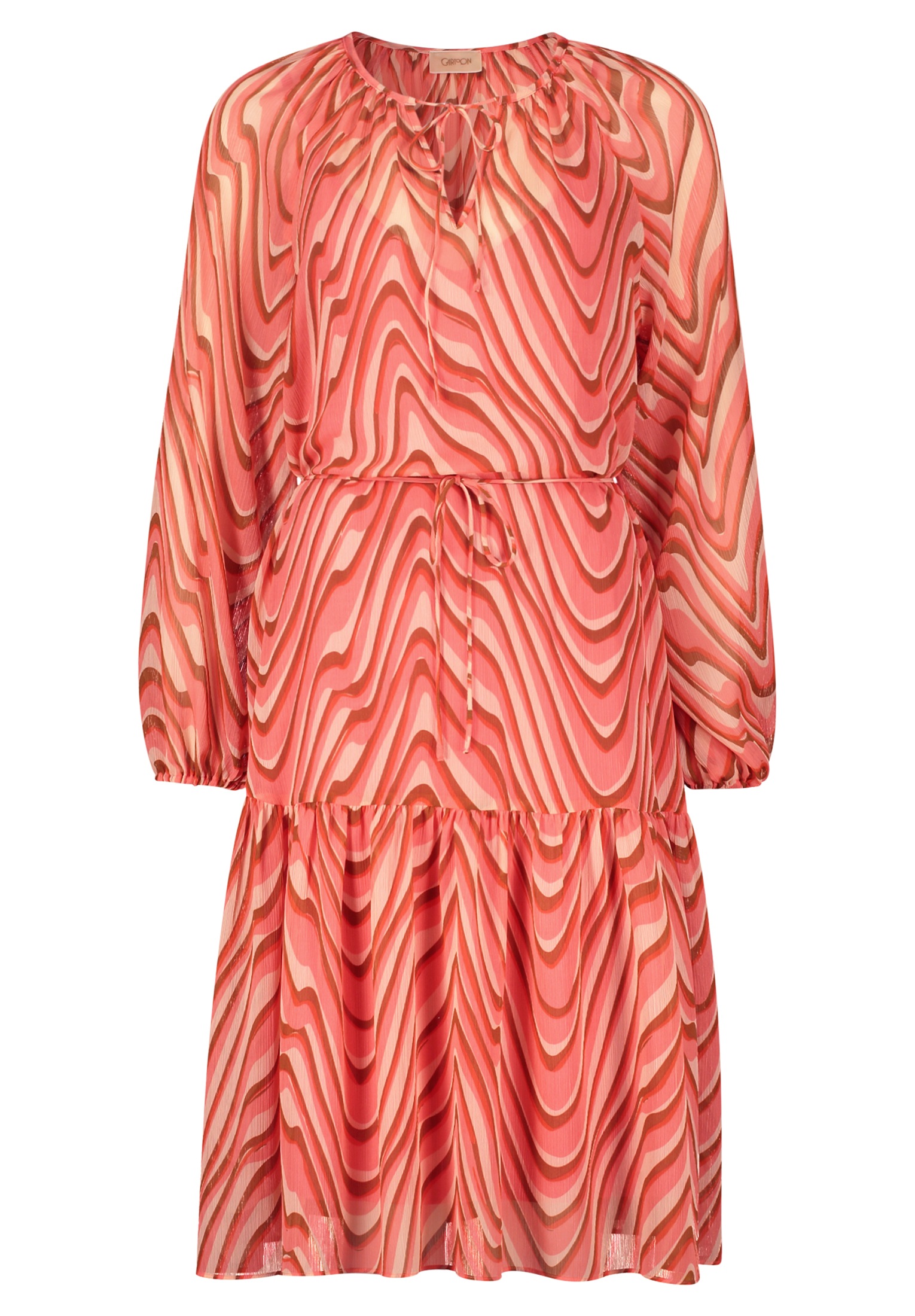 Cartoon Chiffonkleid "Cartoon Damen Sommerkleid Chiffonkleid langarm", Desi günstig online kaufen