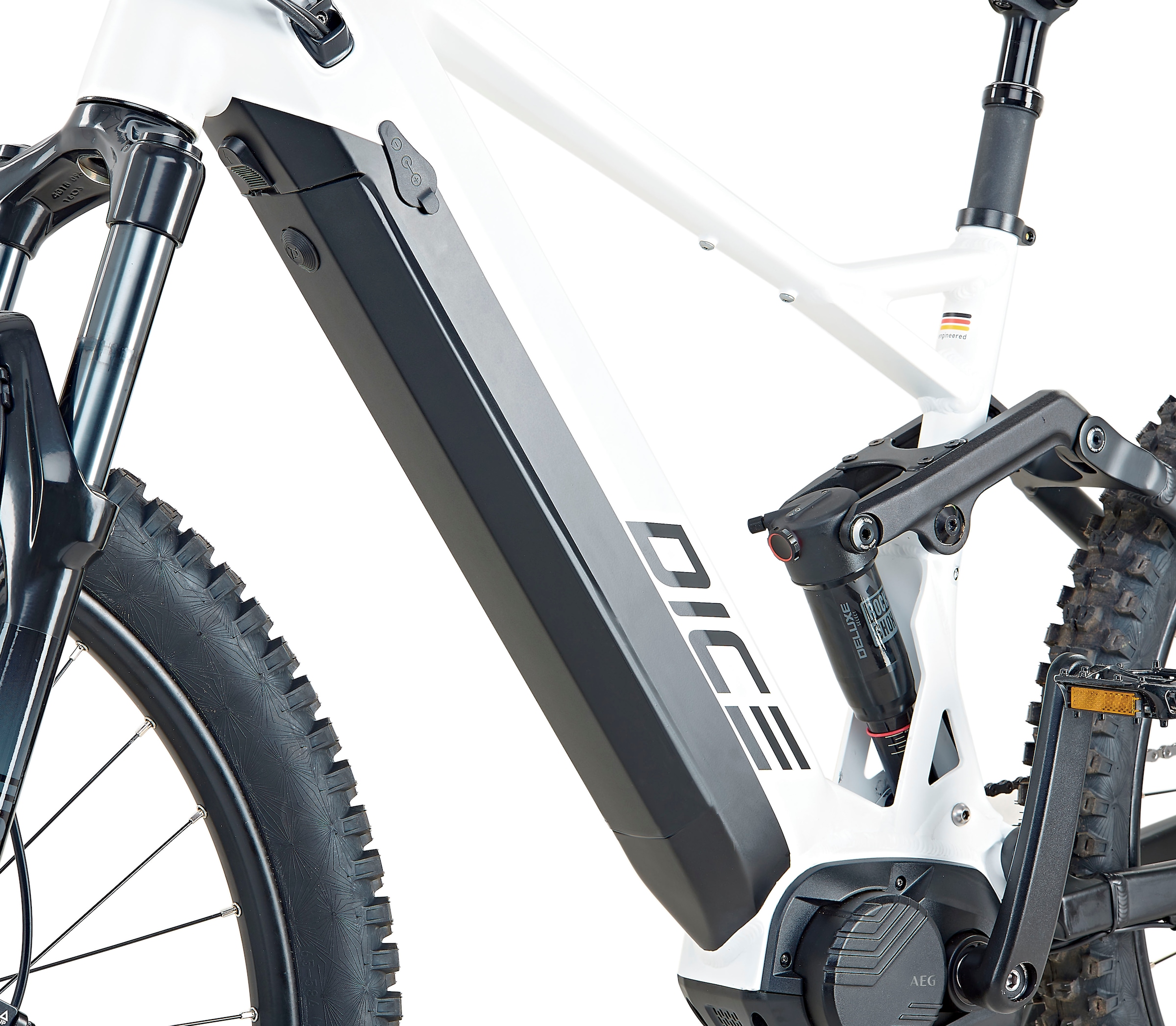 Prophete E-Bike »DICE 5.0«, 12 Gang, Shimano, Mittelmotor 250 W, Pedelec, Elektrofahrrad für Damen u. Herren, MTB