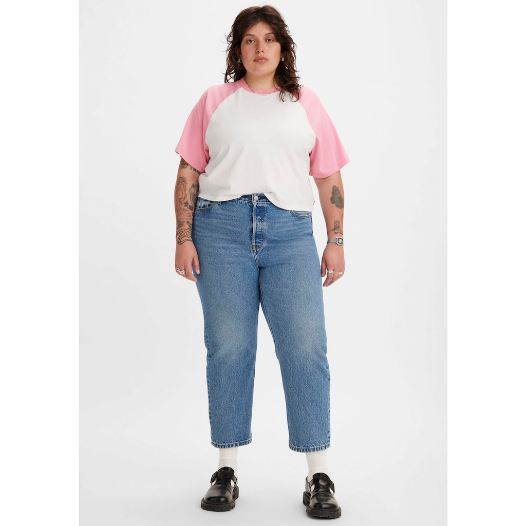 Levi's® Plus 7/8-Jeans »501® CROP«, in klassischer Leibhöhe