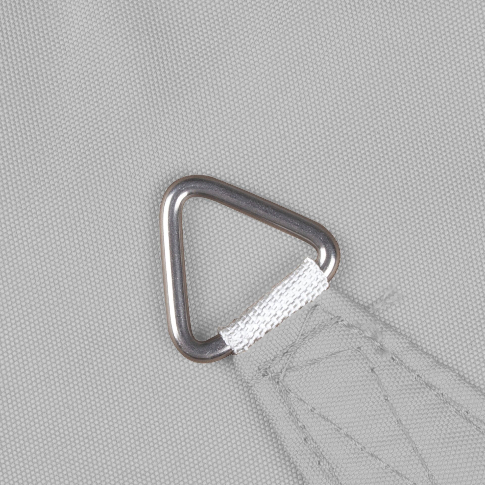 Windhager Sonnensegel »Cannes Dreieck«, 4x4x4m, grau