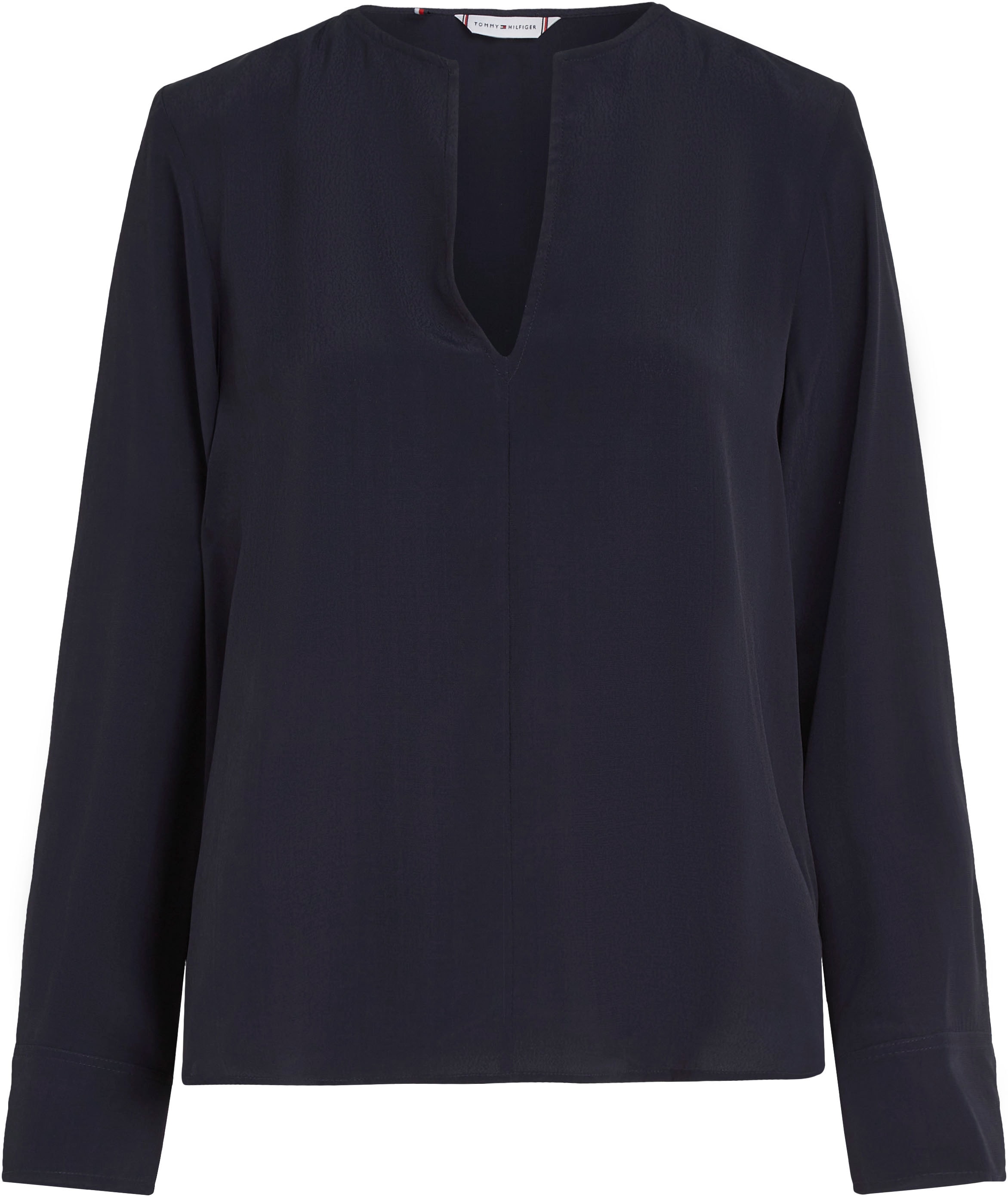 Tommy Hilfiger Curve Klassische VISCOSE Große »CRV CREPE Größen BLOUSE«, Bluse | bestellen V-NECK BAUR