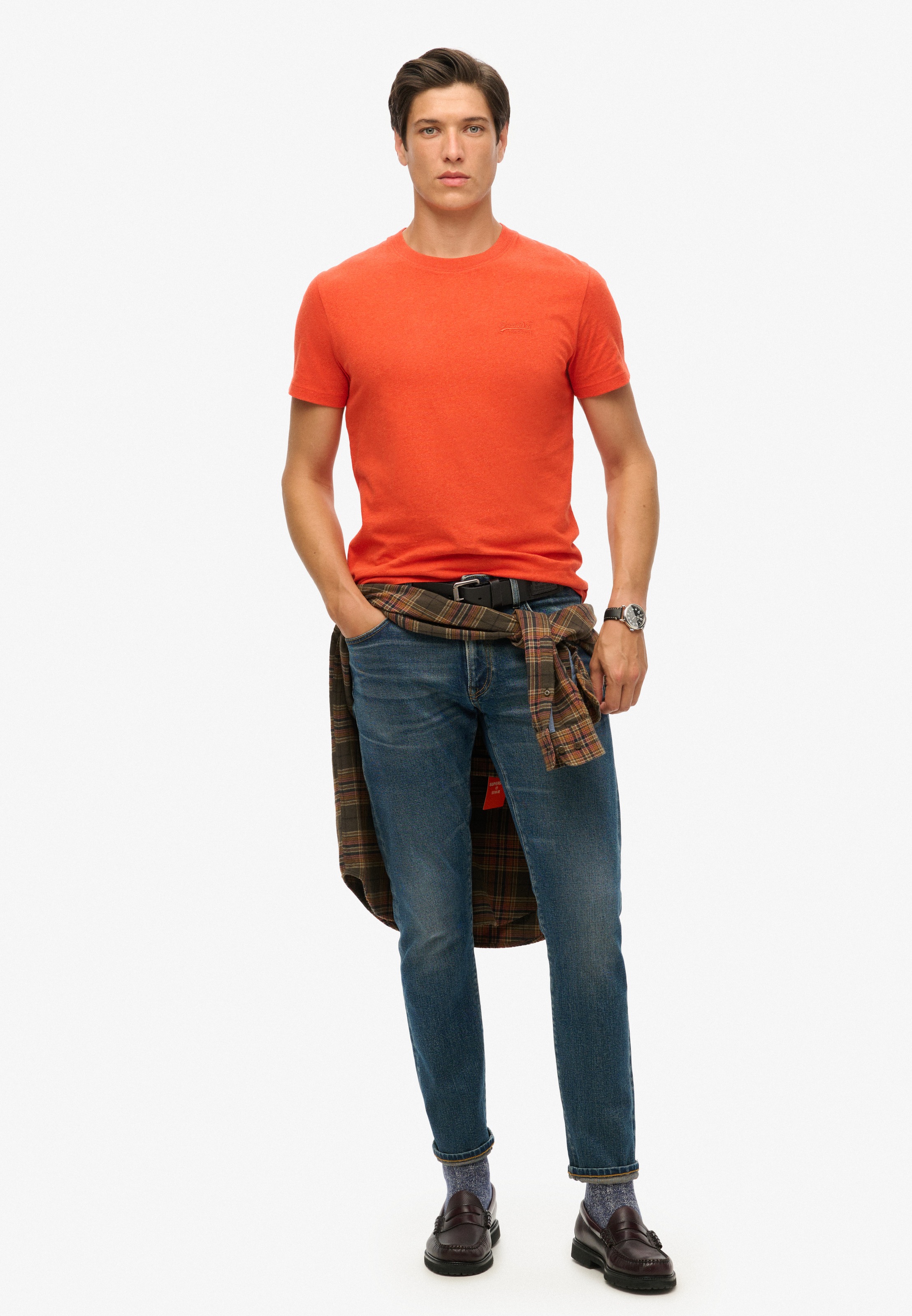 Superdry Rundhalsshirt »ESSENTIAL LOGO EMB TEE«