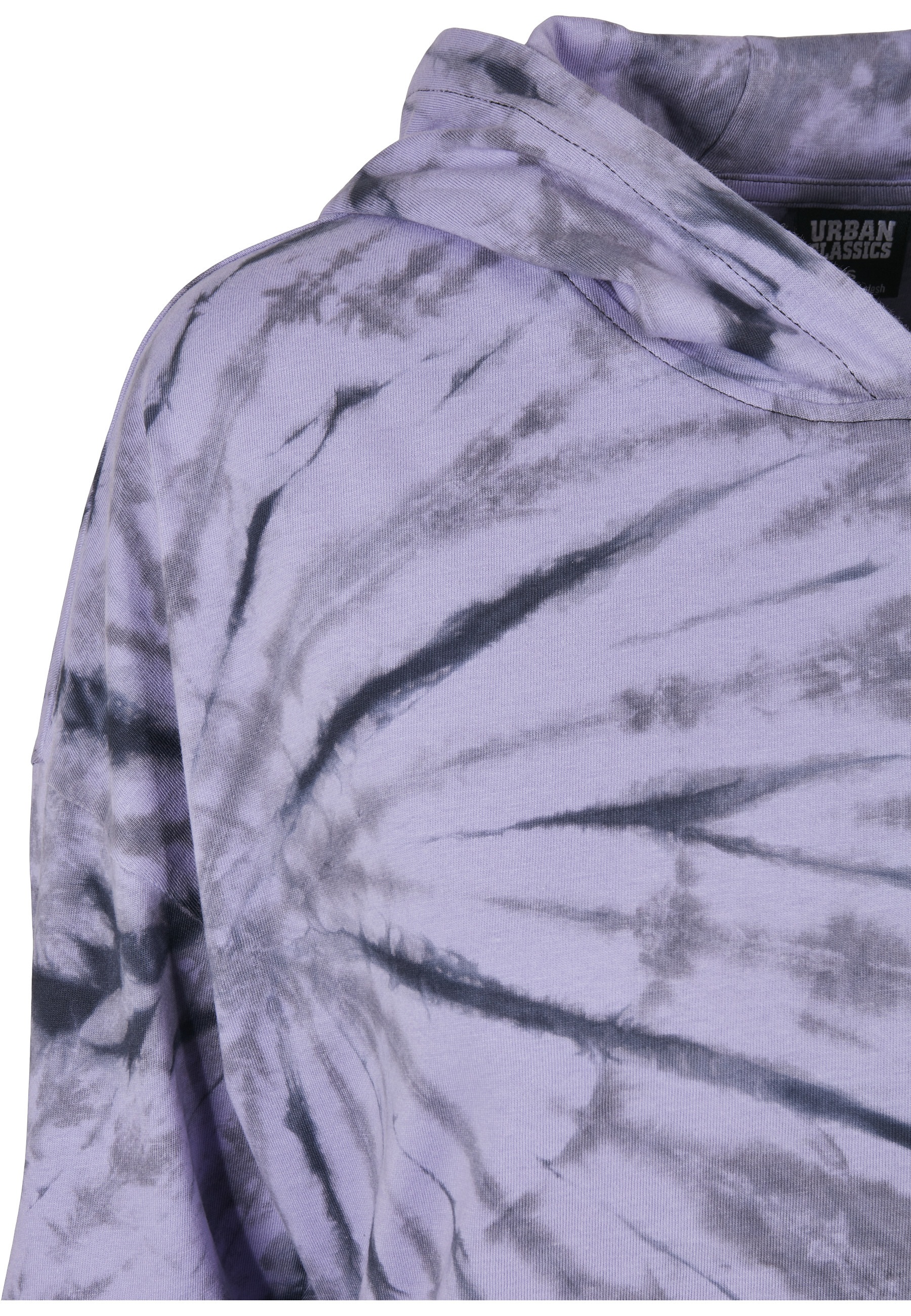 URBAN CLASSICS Shirtkleid »Urban Classics Damen Ladies Oversized Tie Dye Hoody Dress« 1 tlg.