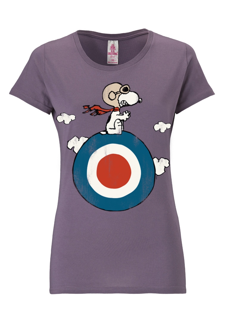 LOGOSHIRT T-Shirt »Peanuts - Snoopy«, mit lizenziertem Print