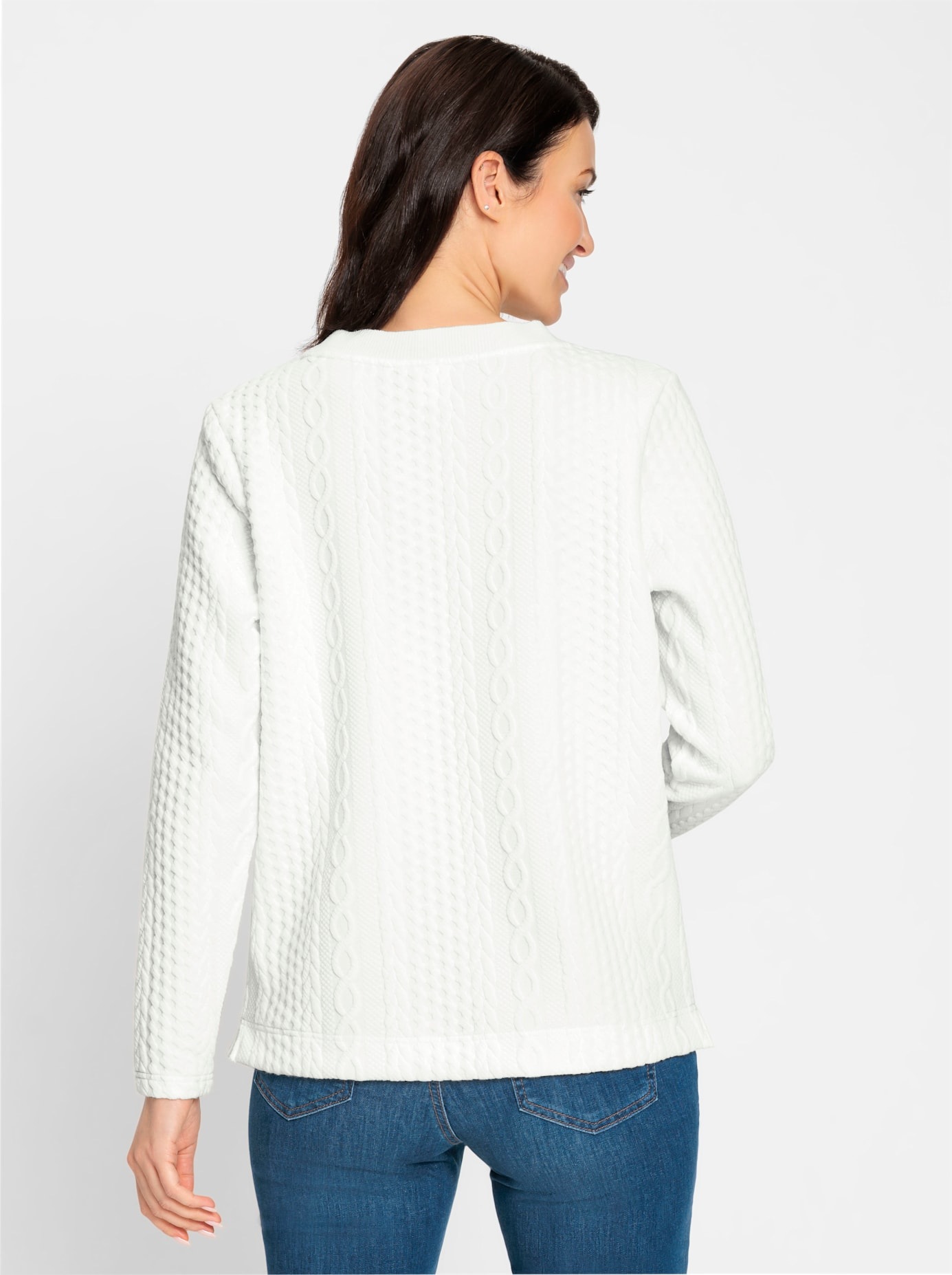 Inspirationen Women's Sweatshirt Ecru 40 2