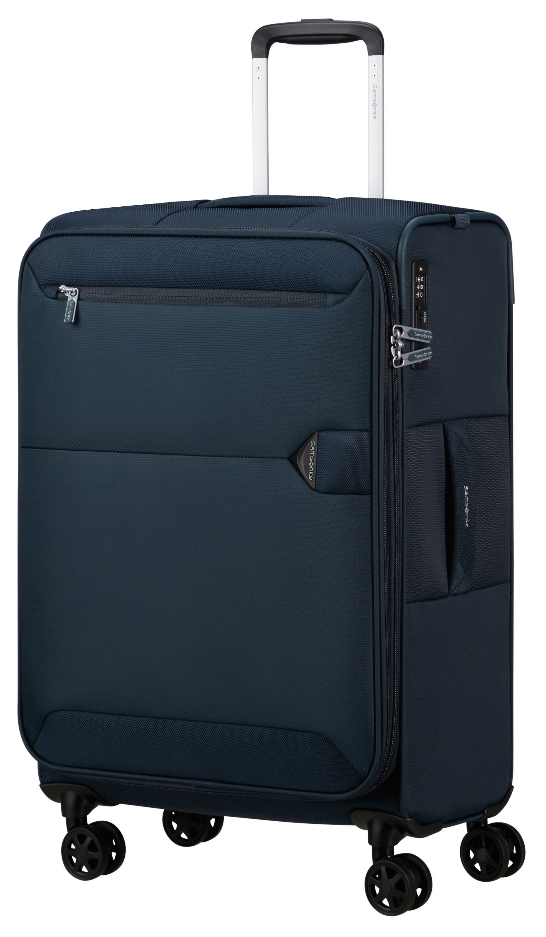 Samsonite Weichgepäck-Trolley "URBIFY, verschiedene Größen" 68 l 4 Rollen aus Recycle-Polyester, mit Kreuzspanngurt, mit Fronttasche