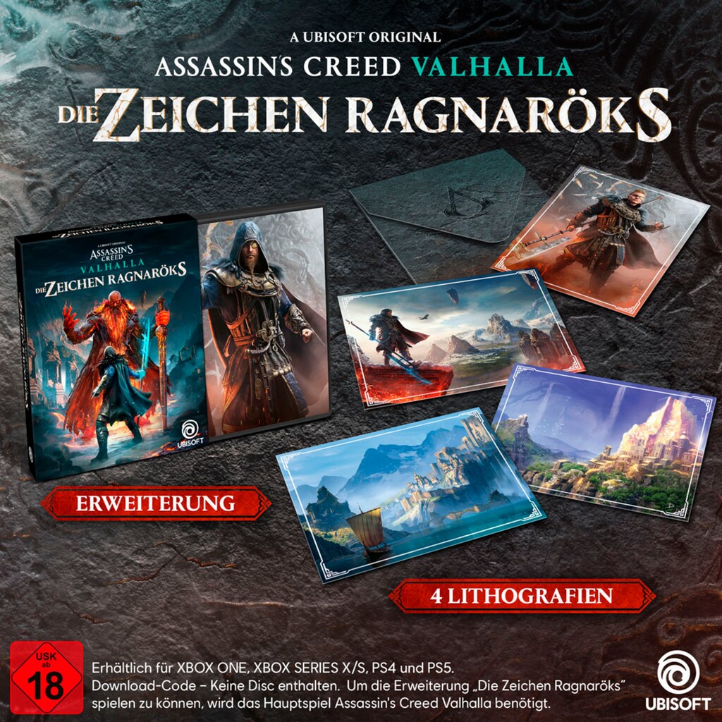 UBISOFT Spielesoftware »Assassin's Creed Valhalla: Die Zeichen Ragnaröks«, PlayStation 4