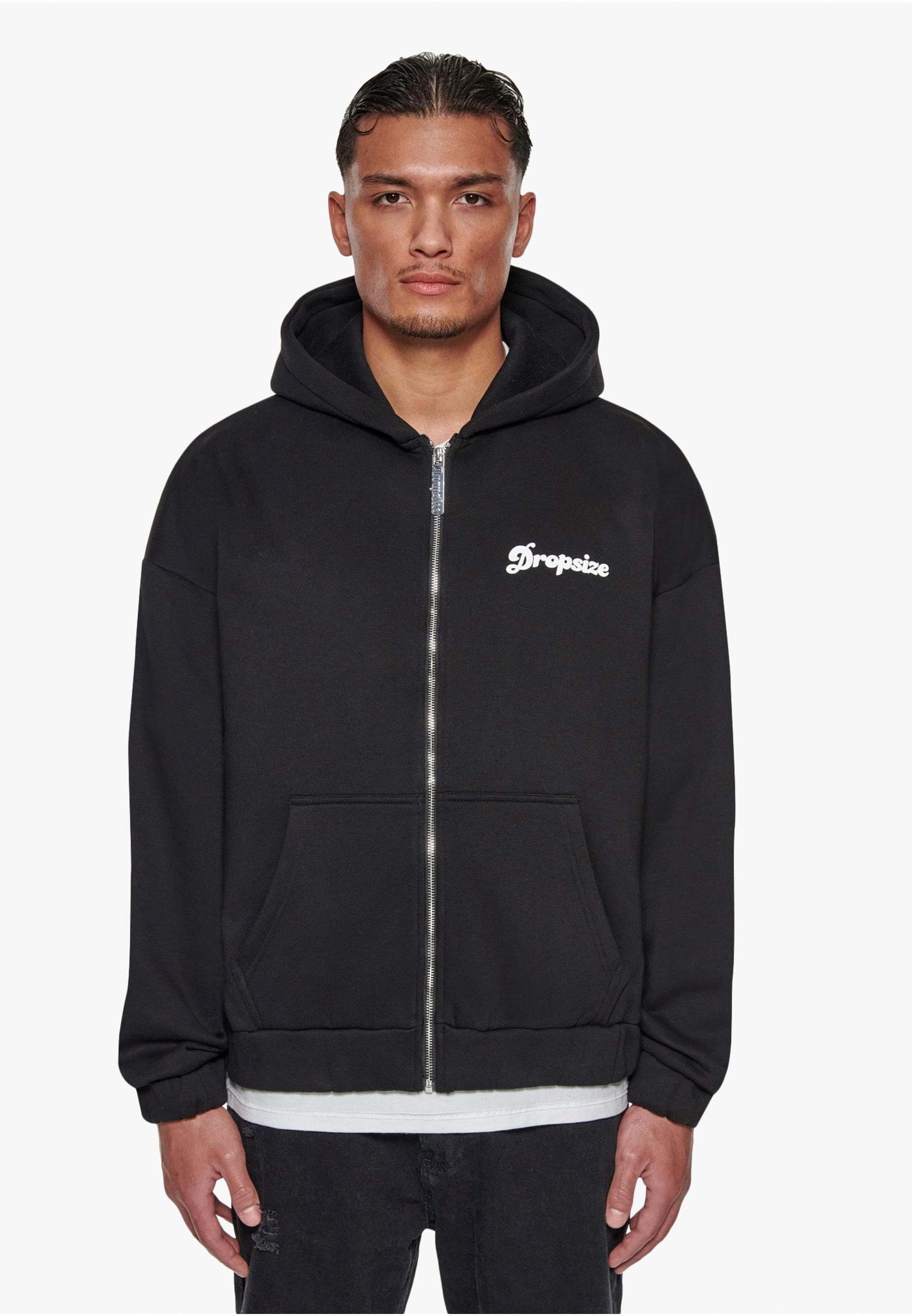 Dropsize Sweatjacke »Dropsize Herren Dropsize Heavy Grow Rich Zip Hoodie«
