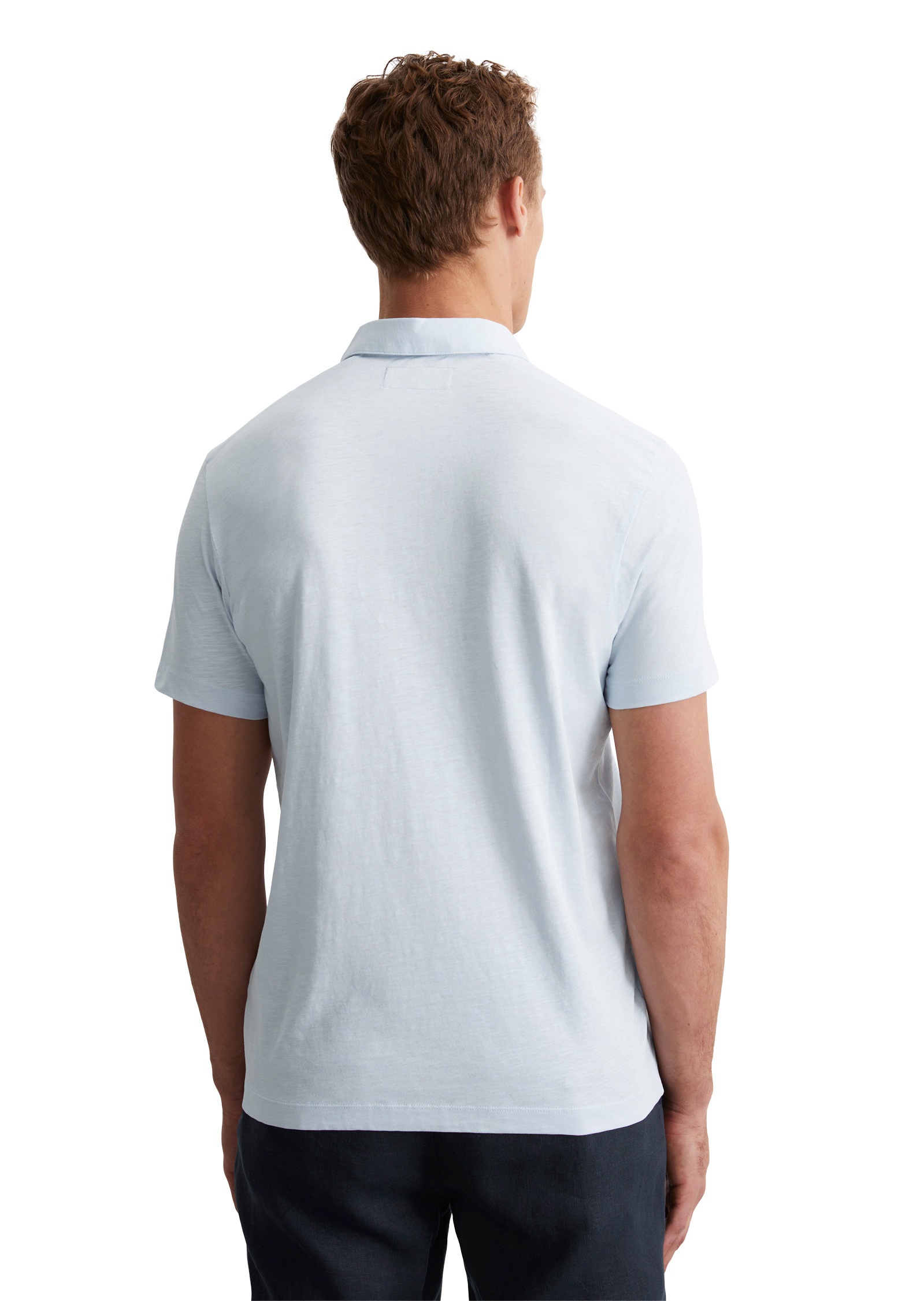 Marc O'Polo Poloshirt »in softer Slub-Jersey-Qualität«