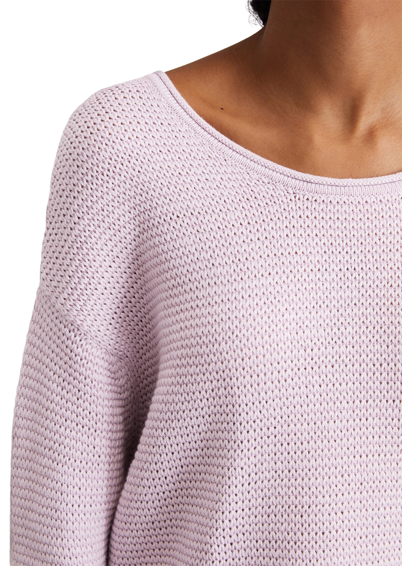 Marc O'Polo Rundhalspullover »aus Organic Cotton«