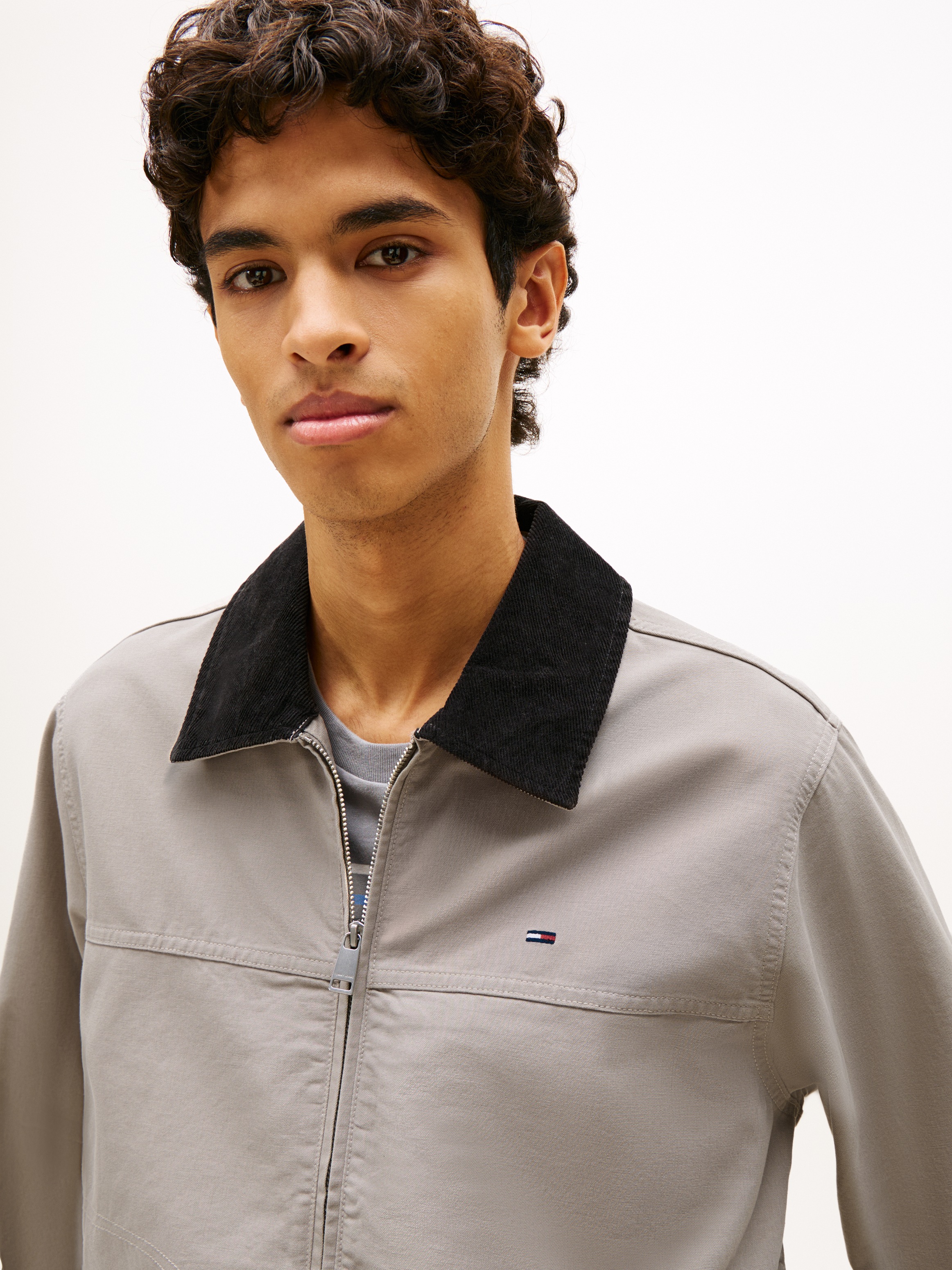 Tommy Jeans Blouson "TJM REGULAR COTTON RANCH" ohne Kapuze Regular fit mit günstig online kaufen