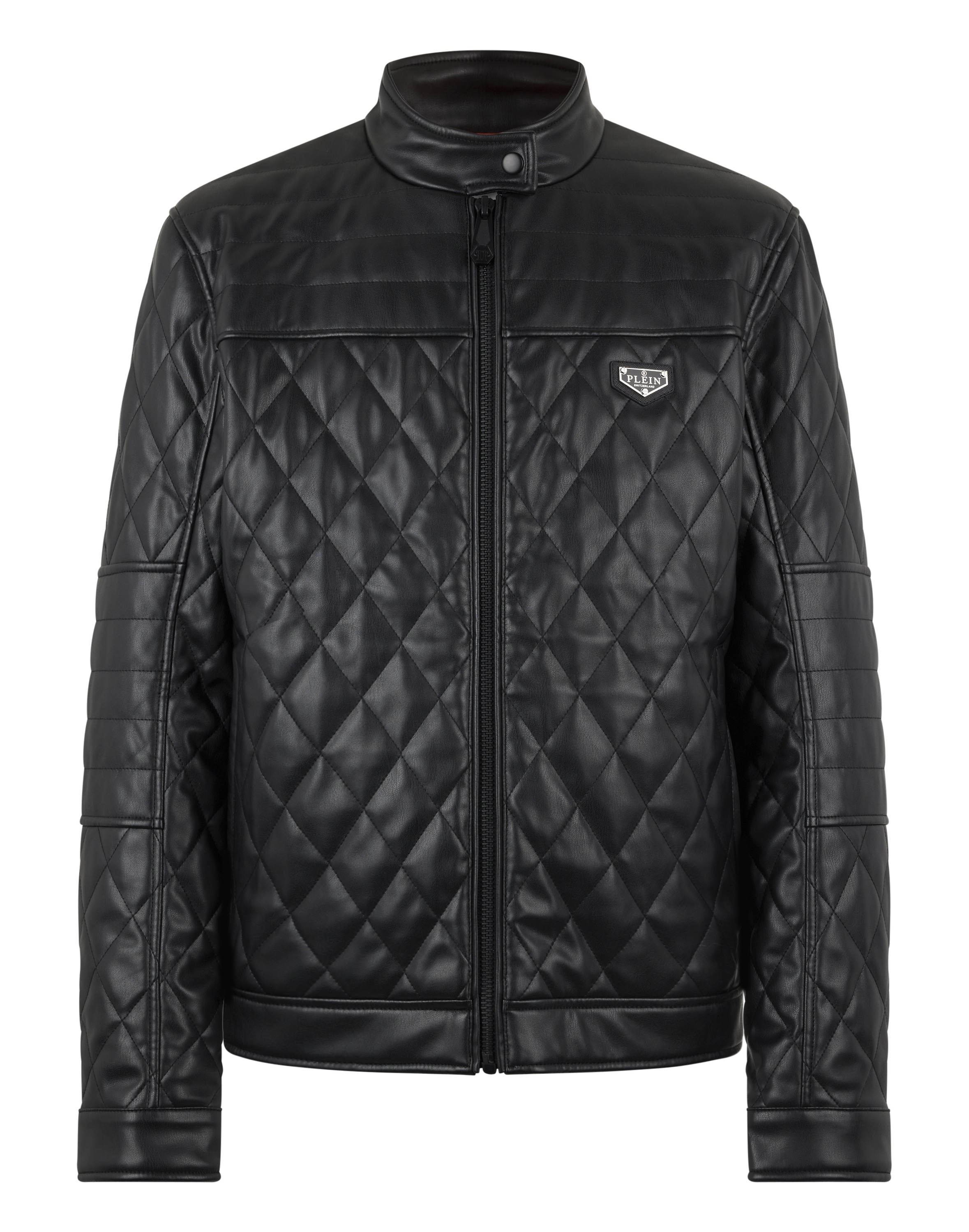 PHILIPP PLEIN Blouson "Eco Leather Padded Jacket" günstig online kaufen