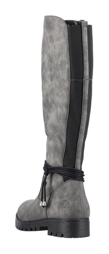 Rieker Winterstiefel, Langschaftstiefel, Stretch, Reißverschluss, mit Warmf günstig online kaufen