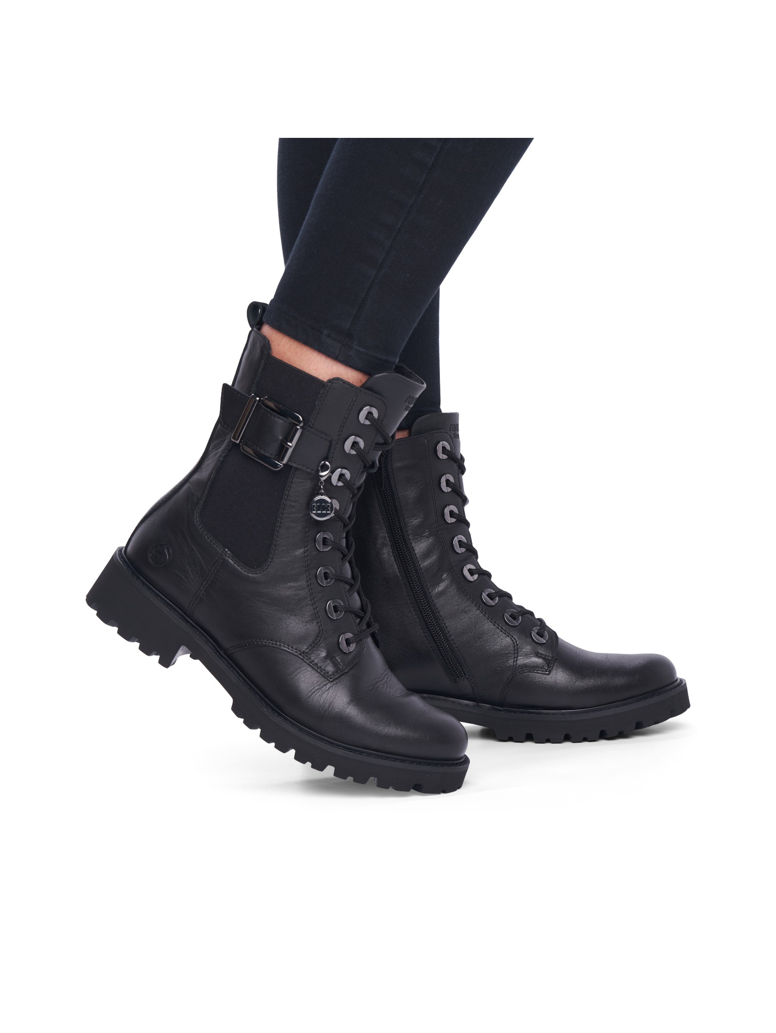 Remonte Schnürstiefelette »Remonte Stiefelette Glattleder«