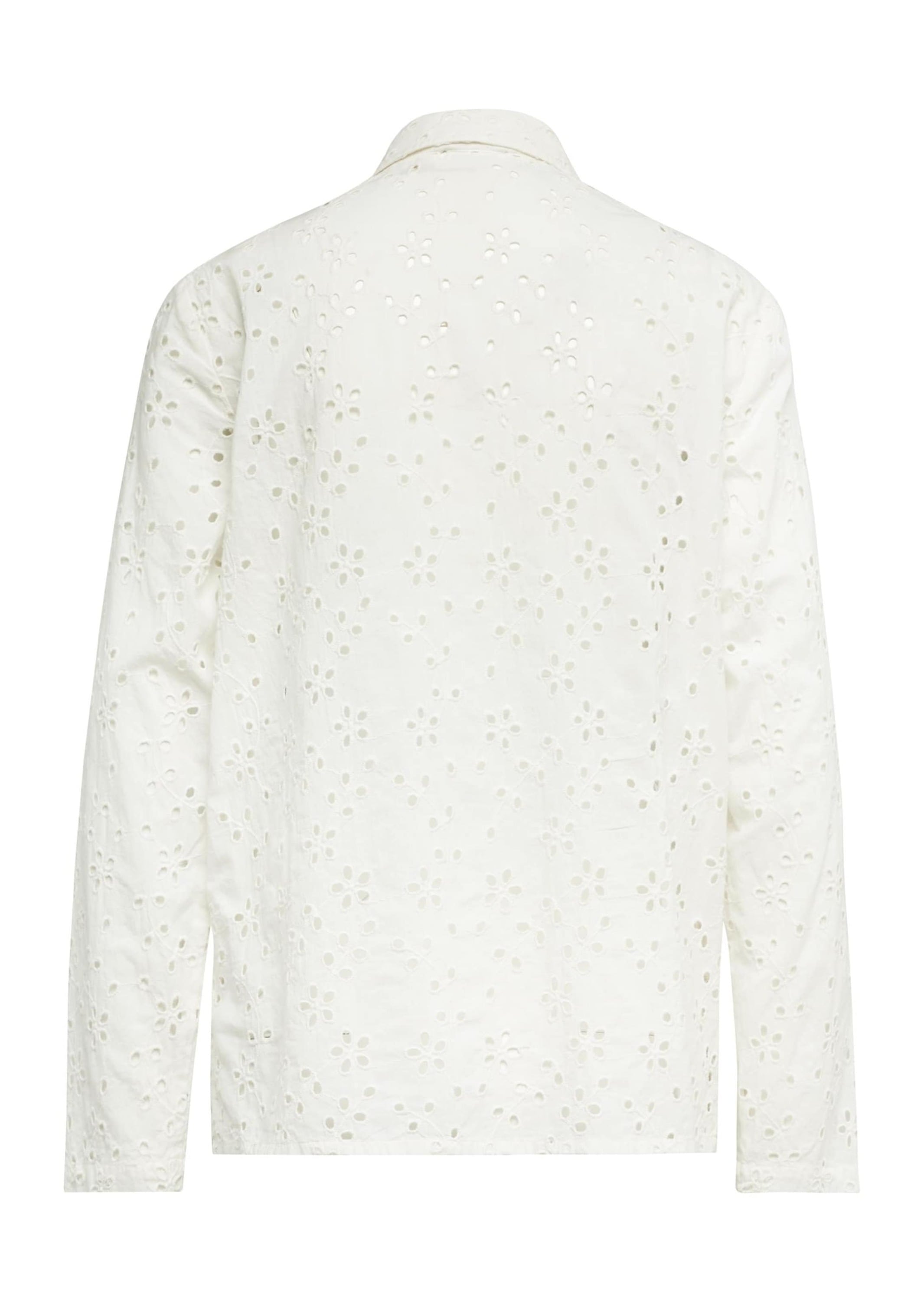 GOLDNER Langarmbluse »Blusenjacke Leichte Blusenjacke aus Baumwolle«