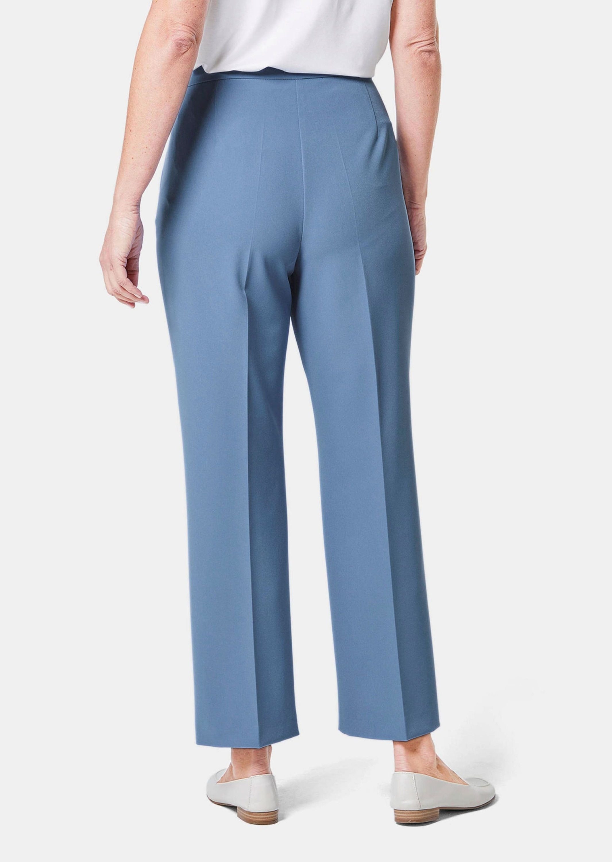 GOLDNER Stoffhose »Kurzgröße Elegante Hose mit etwas weiterem Bein«