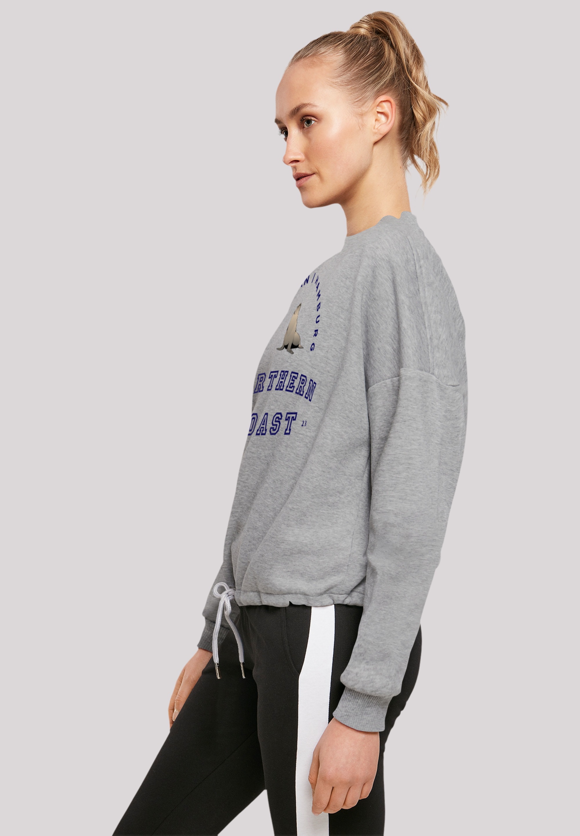 F4NT4STIC Sweatshirt »Robbe Knut & Jan Hamburg«, Print