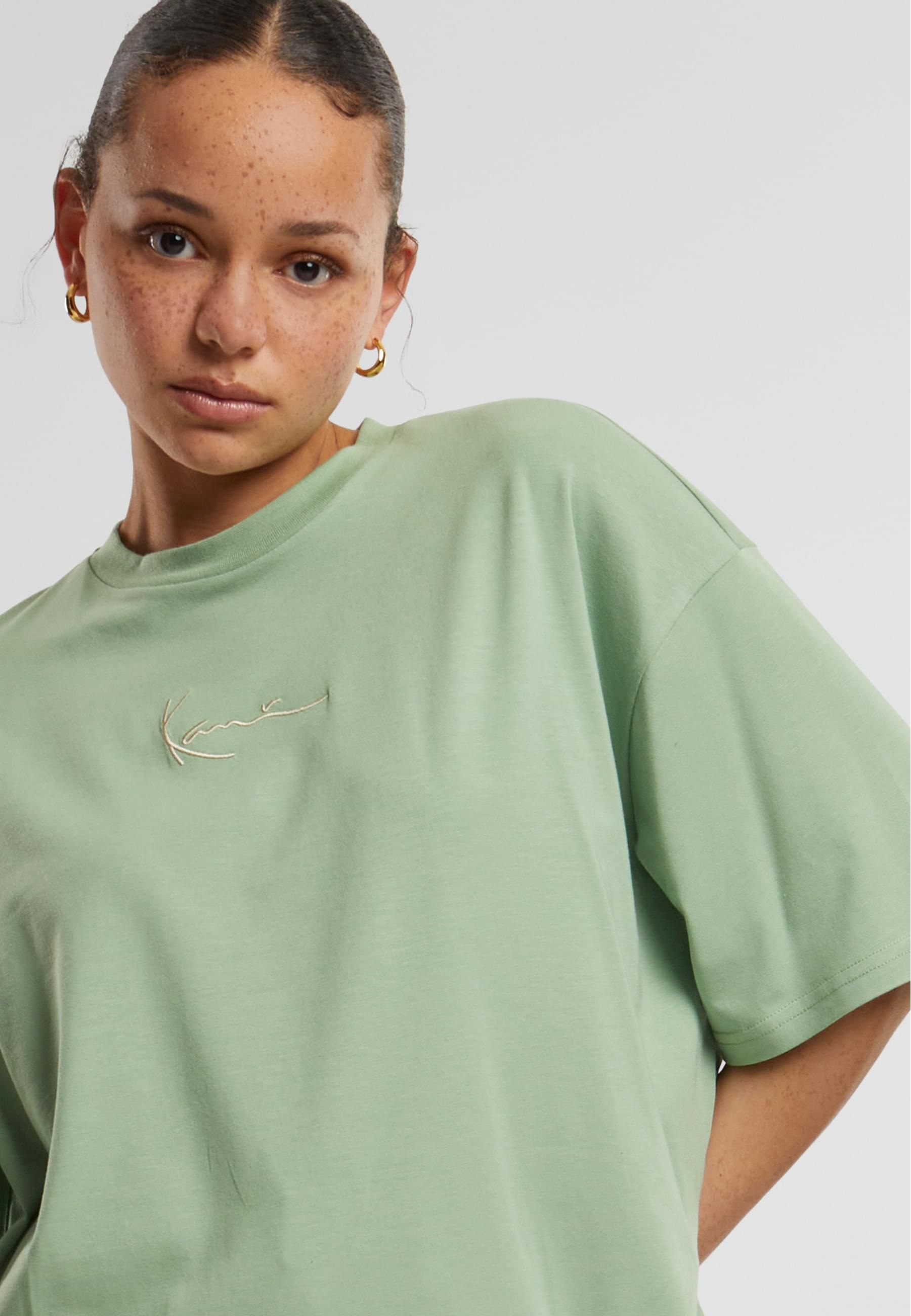Karl Kani Shirtkleid »Karl Kani Damen KW224-054-2 KK Small Signature Dress Tee«, (1 tlg.)