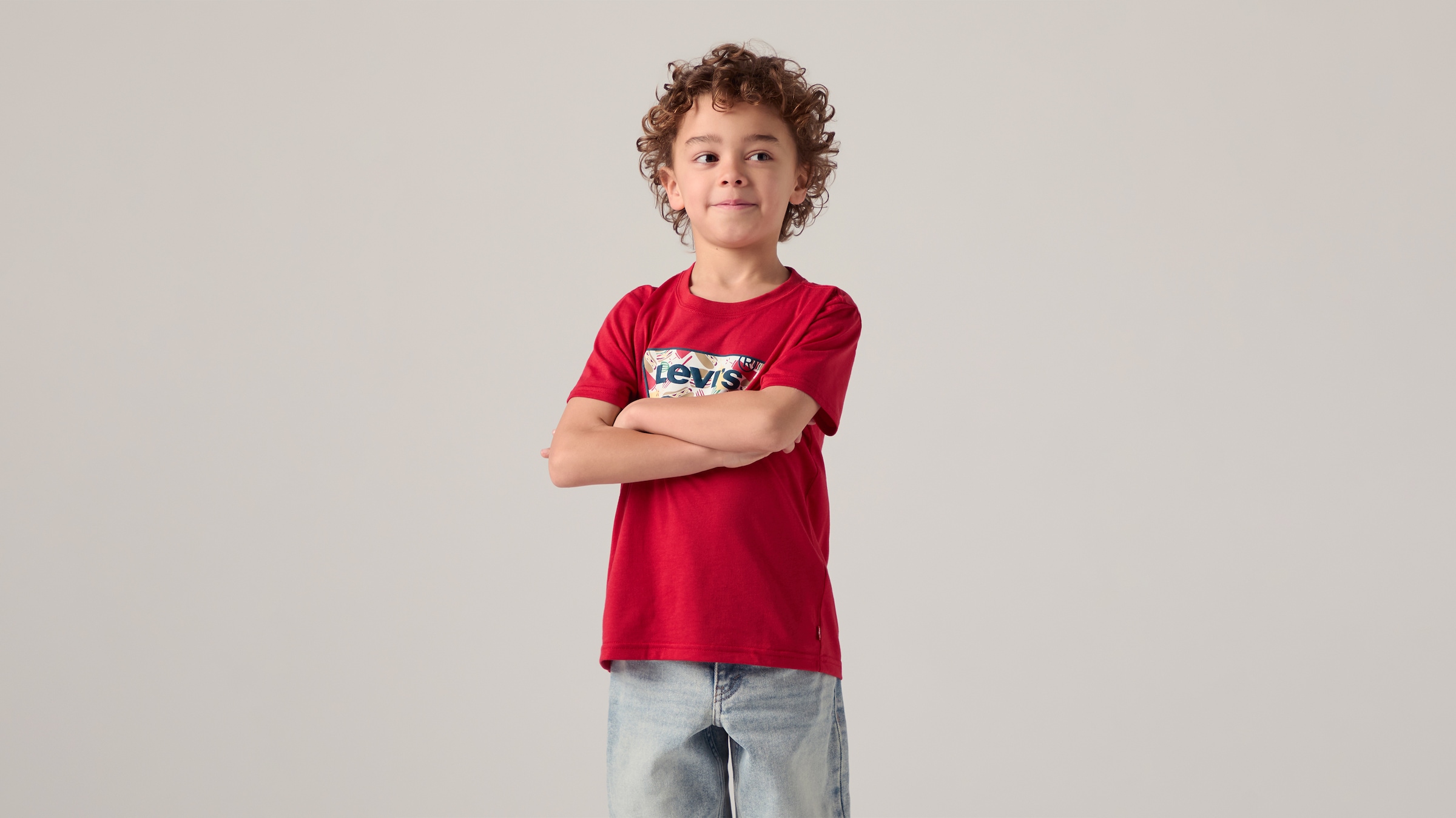 Levi's® Kids T-Shirt »LVB BARBECUE BATWING TEE« mit Print, for Boys