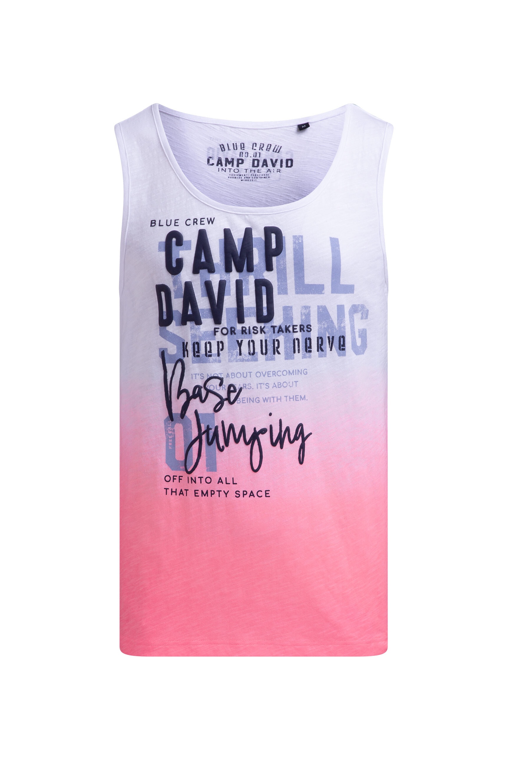 CAMP DAVID Tanktop aus Baumwolle