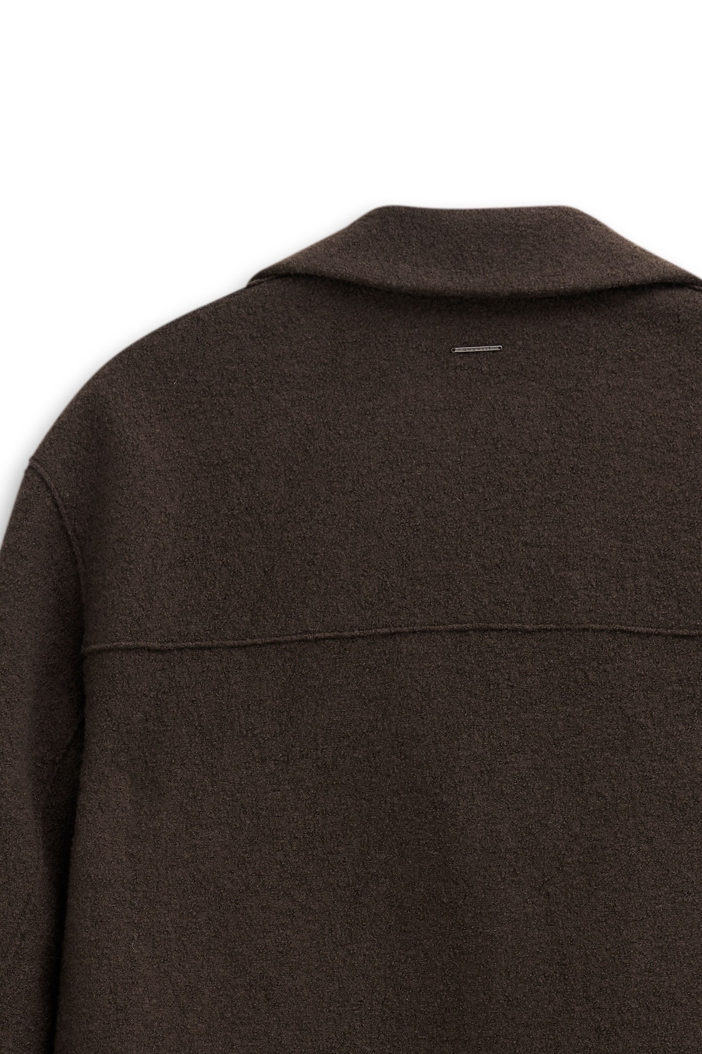 bugatti Wollmantel »Loose Fit«, Flexcity Stretch mit Revers & Taschen