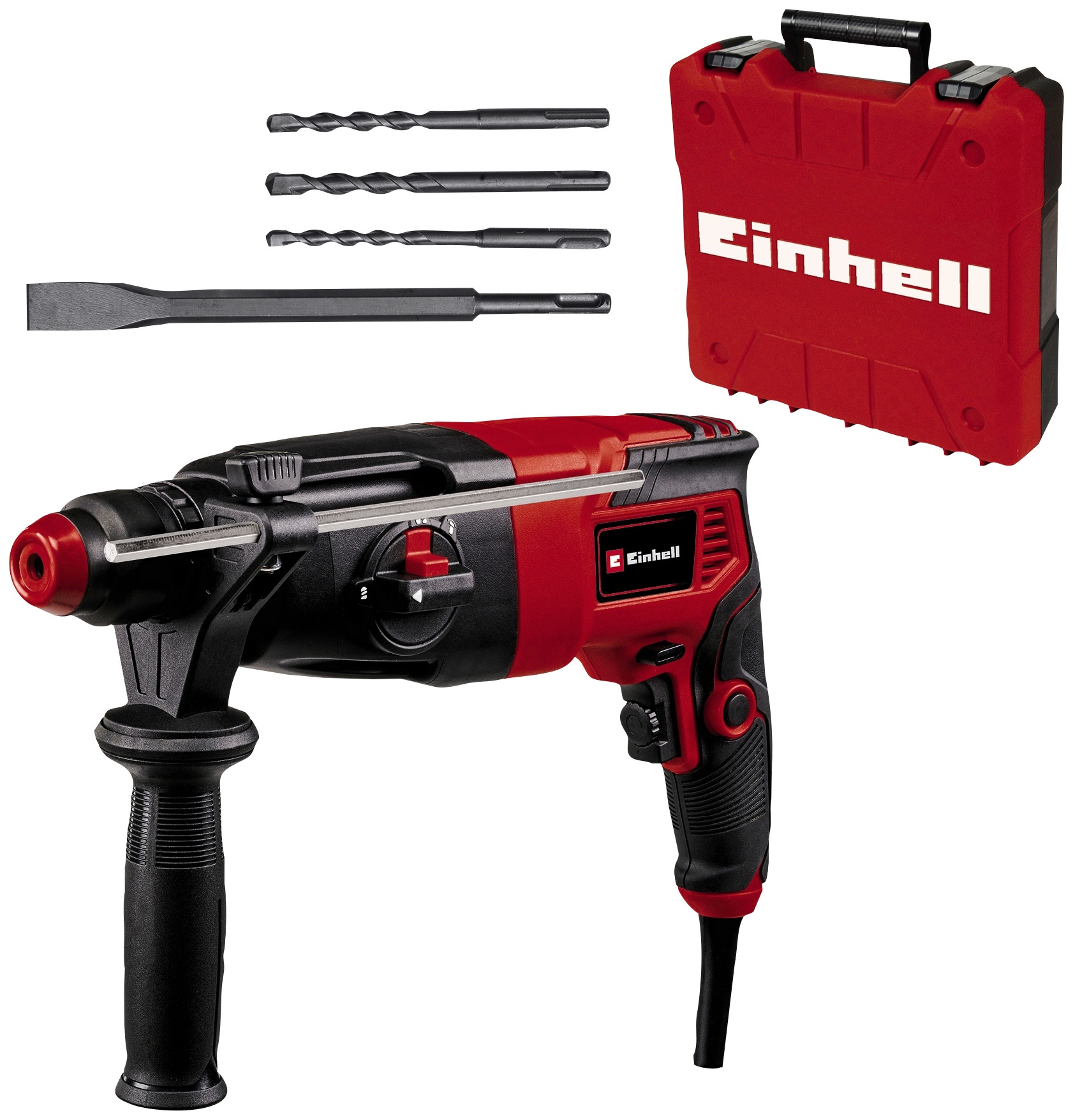 Einhell Bohrhammer "TC-RH 620 4F Kit", inkl. Koffer für universelle Aufbewahrung von Werkzeug und Zubehör