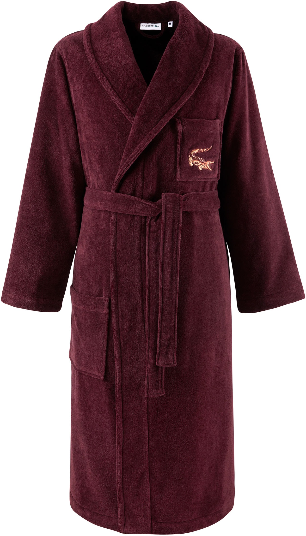 Lacoste Bademantel "LRENE" 1 Stk. mit Logostickerei Lacoste Krokodil