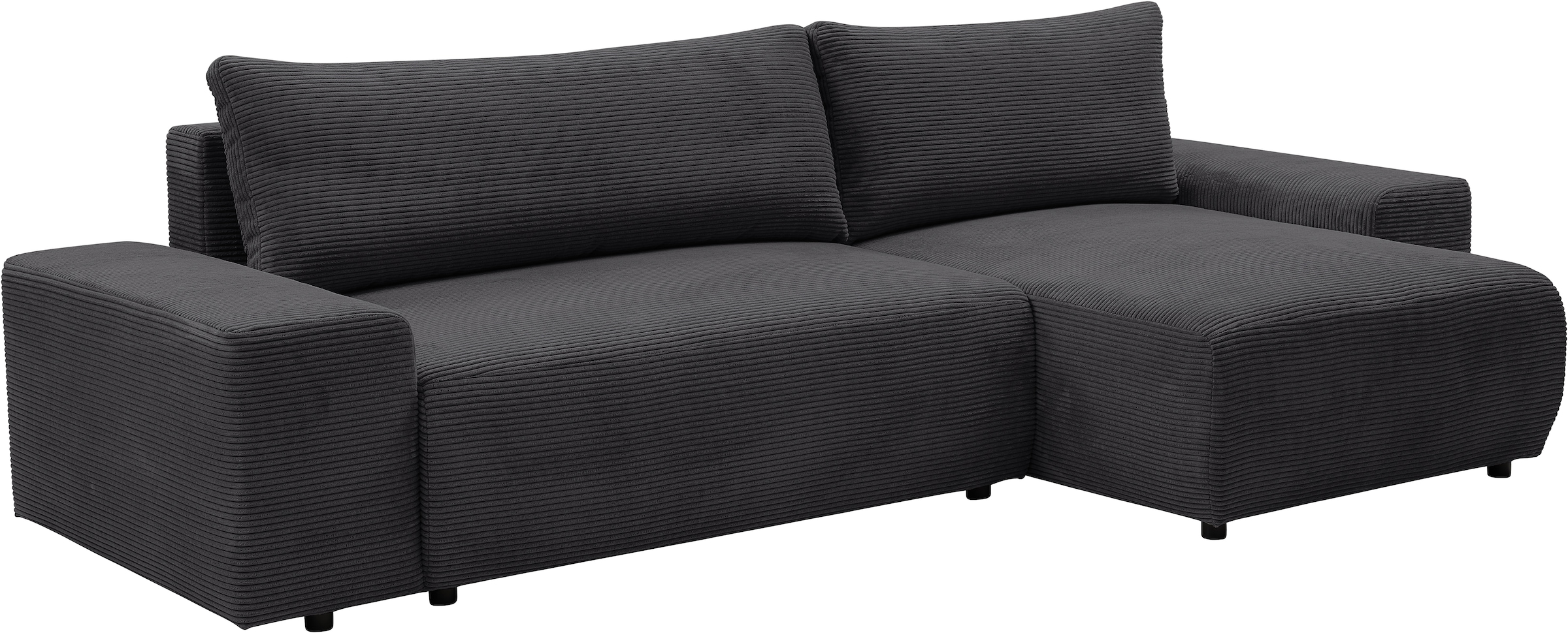 WERK2 Ecksofa »Amsterdam, zeitlos und elegant, Breite 300cm, L-Form«, Design Ecksofa mit hohem Komfort, Schlaffunktion & Bettkasten