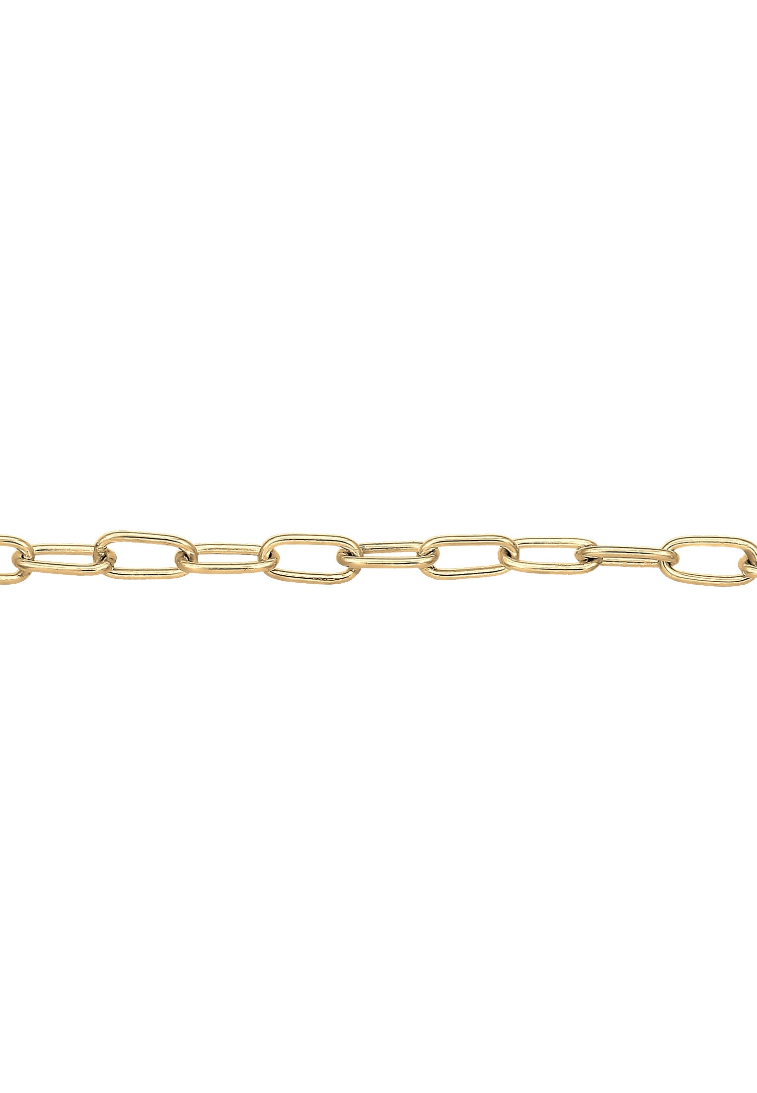 Elli Premium Kette ohne Anhänger »Basic Gliederkette Blogger Trend 925er Silber«