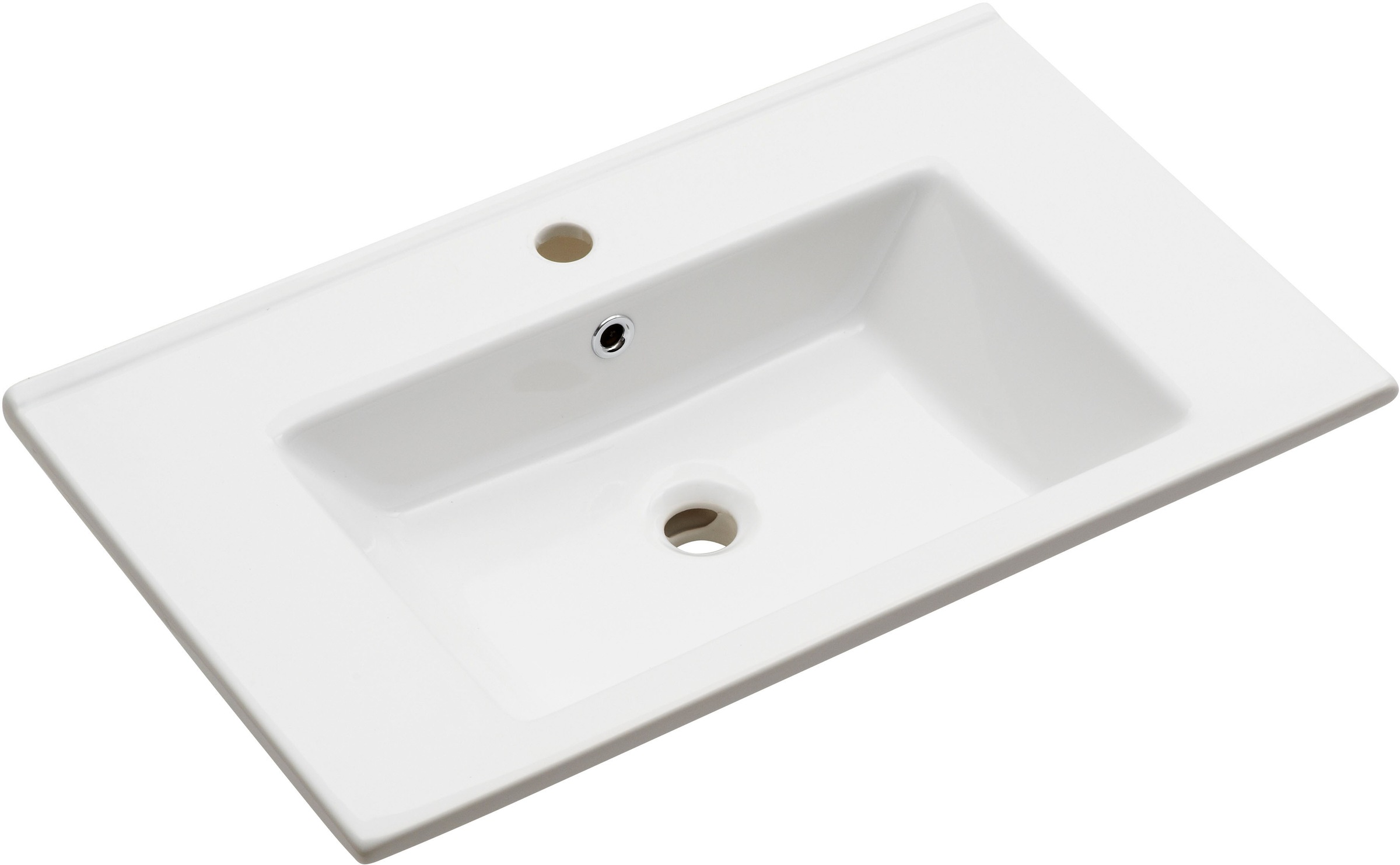 Saphir Badmöbel-Set »Quickset 945 3-teilig, Keramik-Waschtisch mit LED-Spiegelschrank«, (4 St.), Midischrank, 7 Türen, 3 Schubladen, 8 Einlegeböden, inkl. Türdämpfer