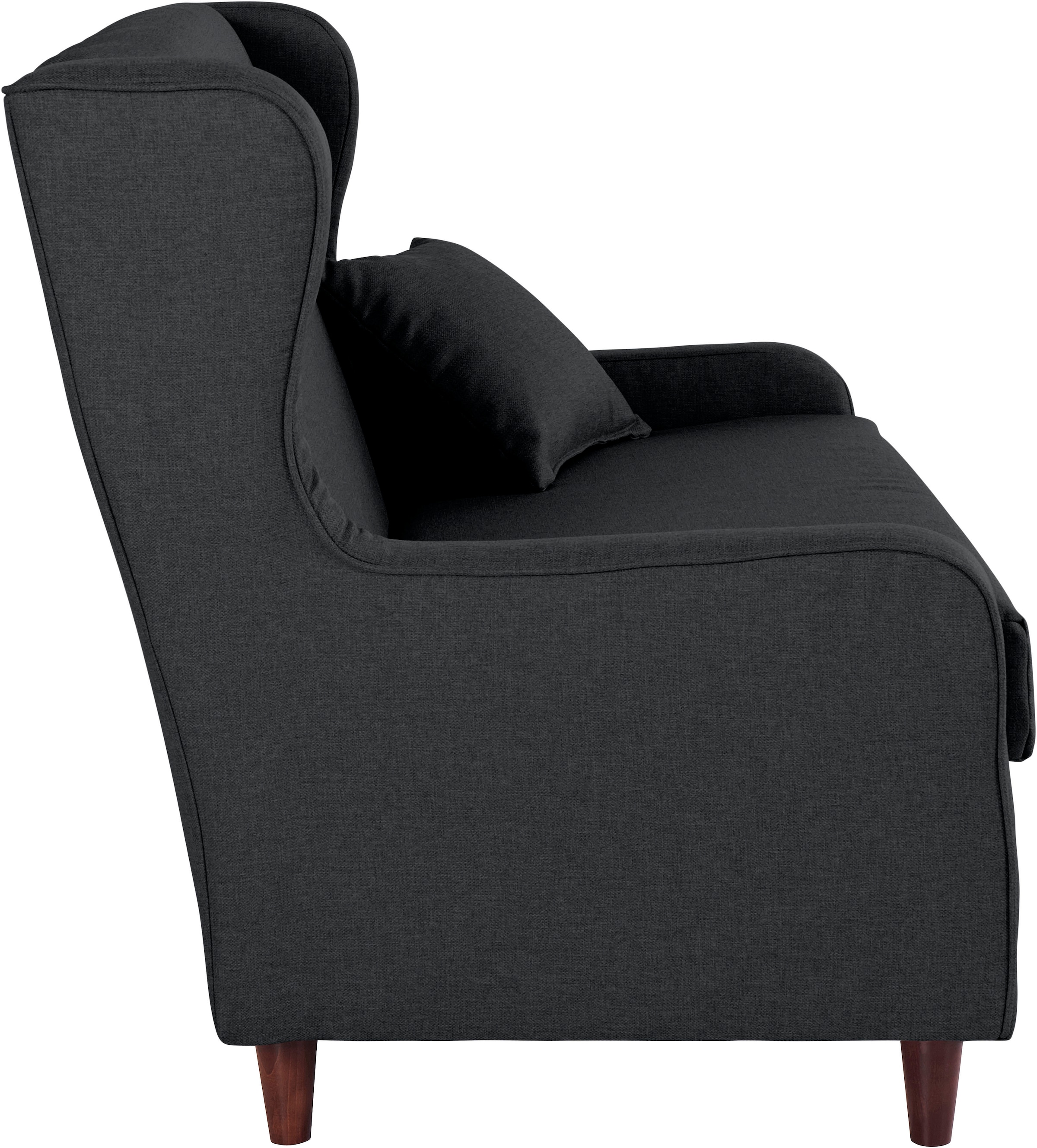 COLLECTION AB Ohrensessel »Mike«, Breite 130 cm, 1 Zierkissen inkusive