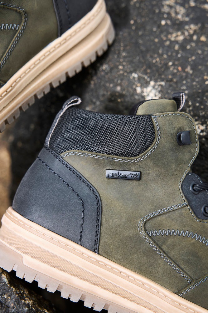 Rieker Schnürboots, Outdoorboots, Sneakerboots, TEX-Membran, mit Innenreißverschluss
