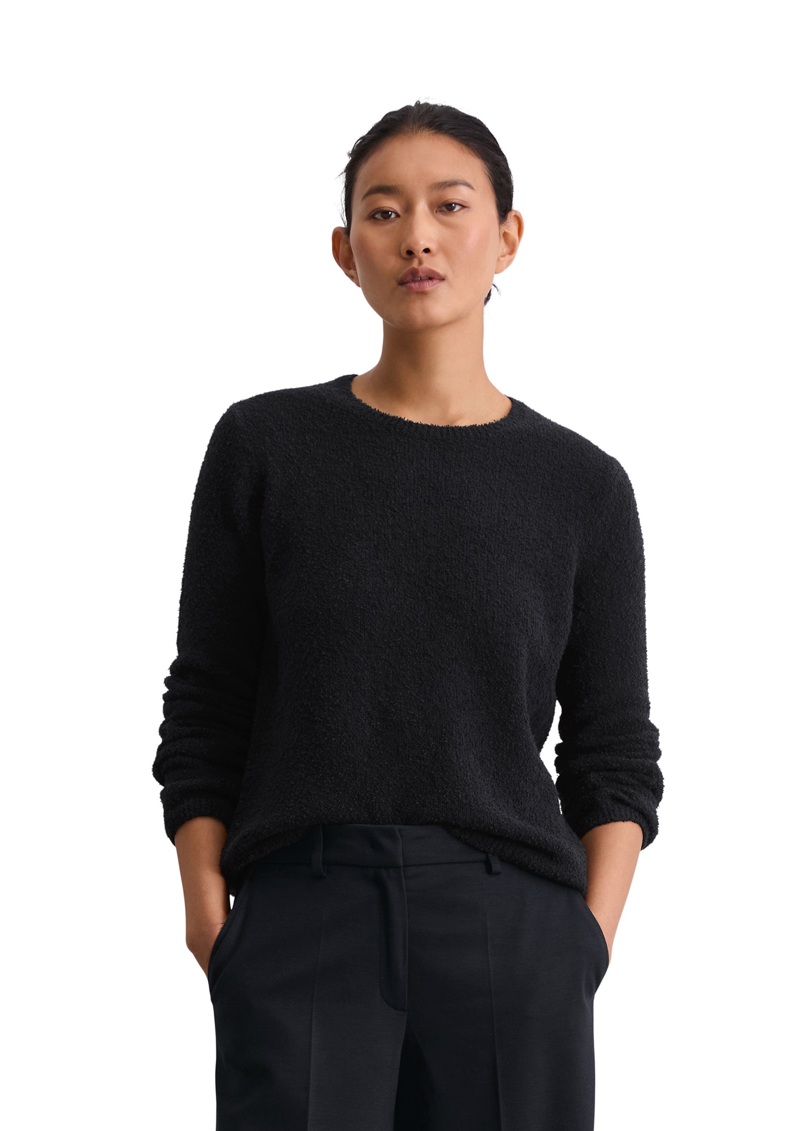 Marc OPolo Strickpullover "aus Bouclé-Garn" günstig online kaufen