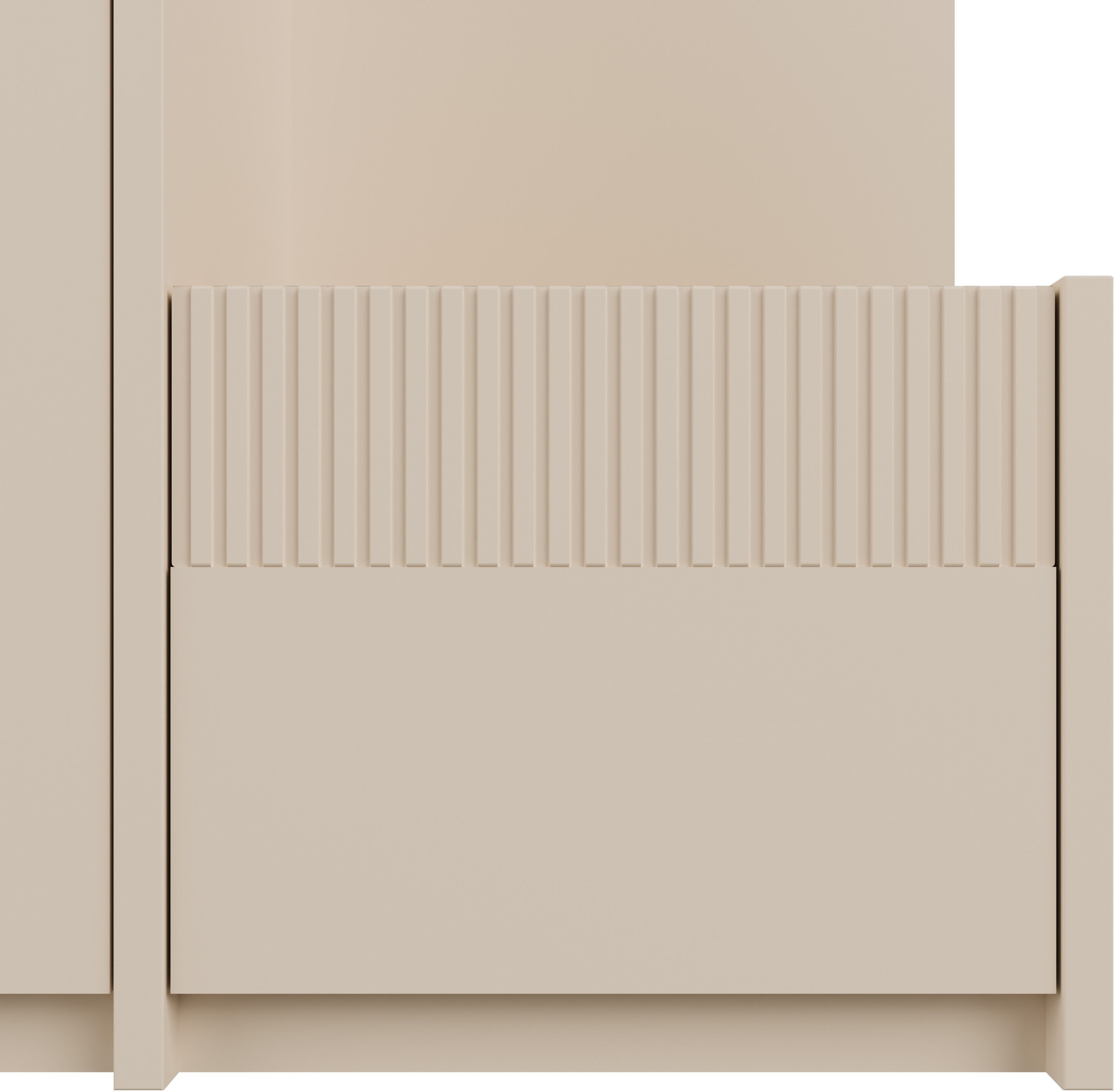FORTE Kompaktgarderobe, B/H/T 108,4 /195,9/41,7 cm Spiegel, Haken, Kleiderstange