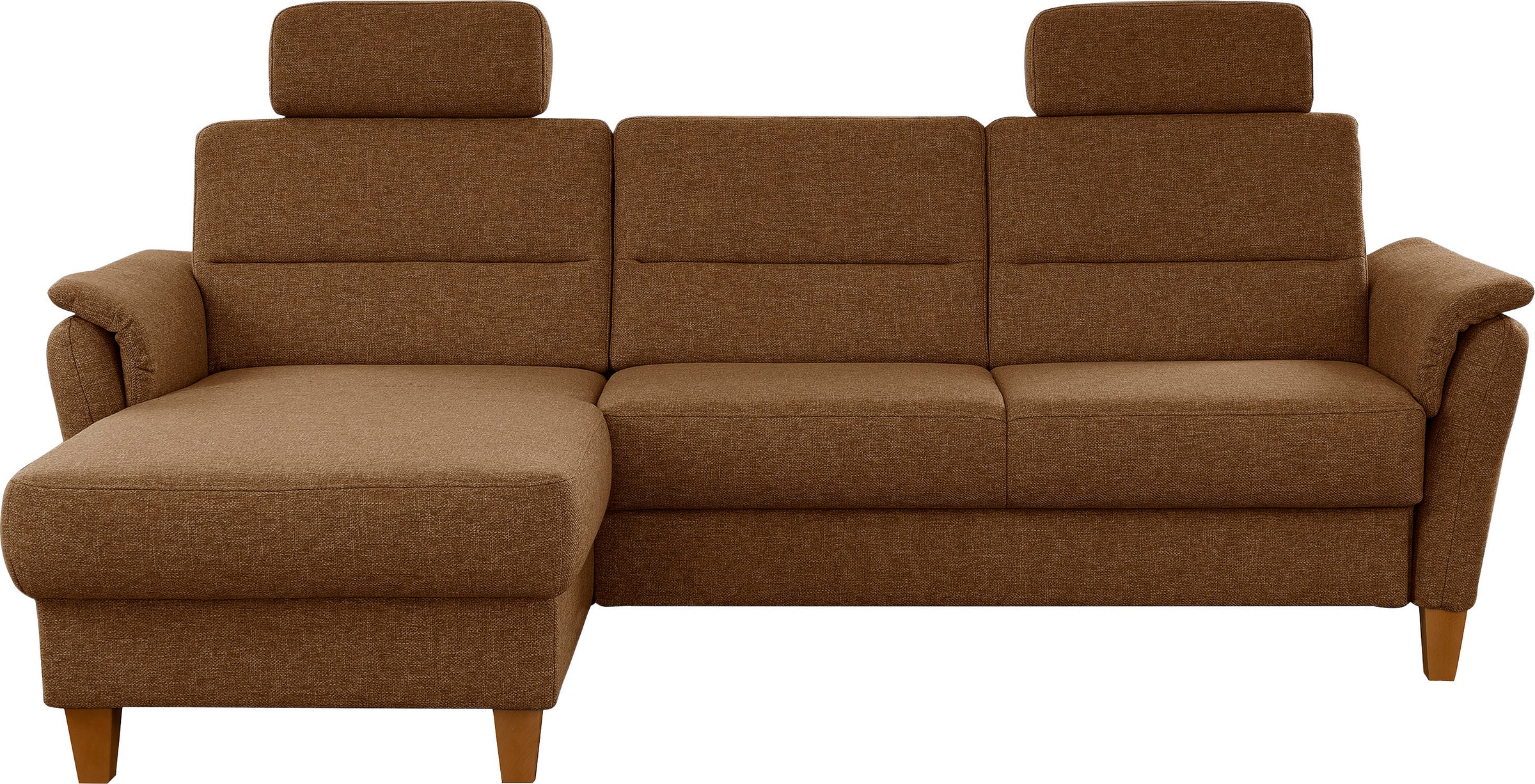 Home affaire Ecksofa "Palmera L-Form, B: 244 cm" optional Bettfunktion & Be günstig online kaufen