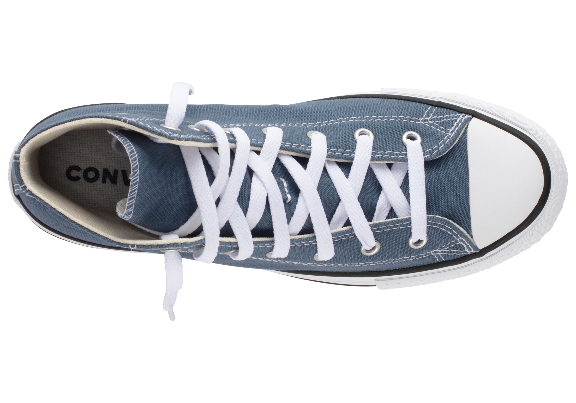 Converse Chuck Taylor All Star Eva Lift Platform Sneaker White/Blue/Black 37.5 3