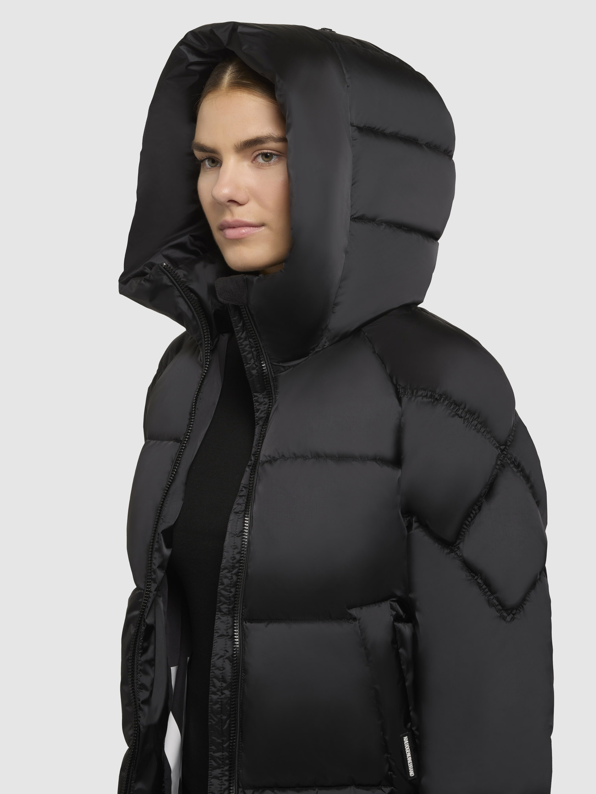khujo Steppjacke »ISETT«, mit Kapuze