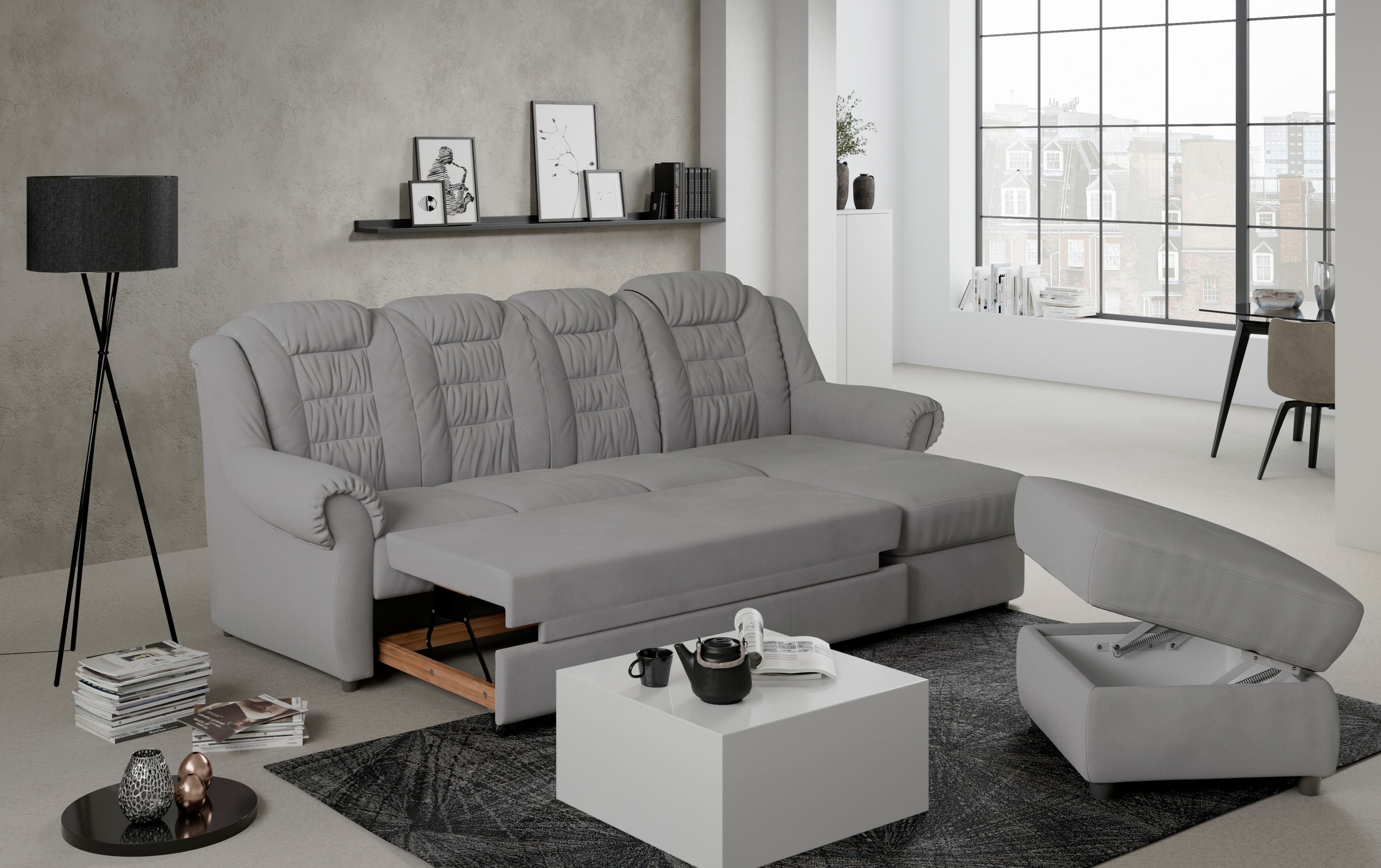 Home affaire Hocker »Boston«, mit Stauraum