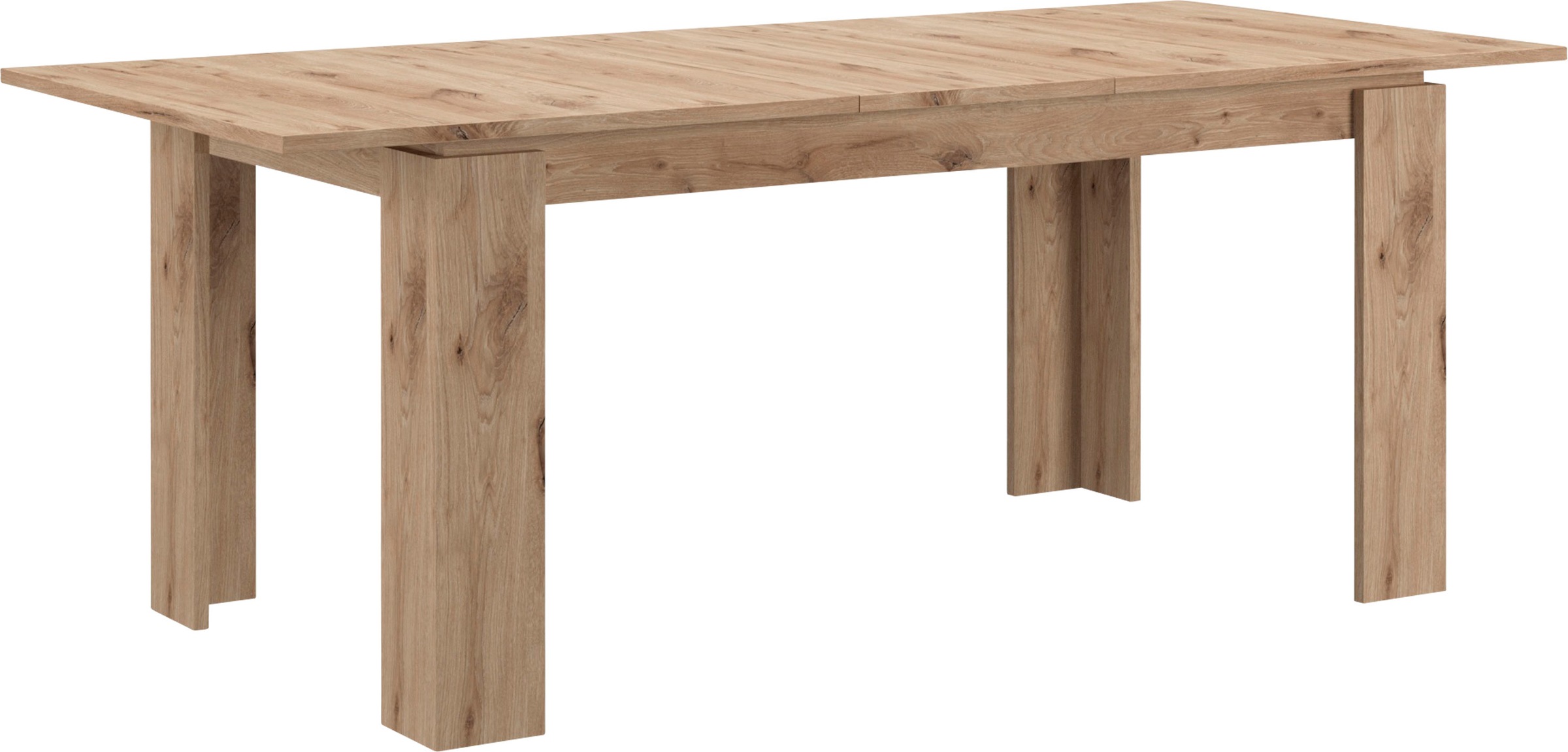 Home affaire Esstisch "Kalmar, rechteckig, 160 cm ausziehbar auf 200 cm, in günstig online kaufen