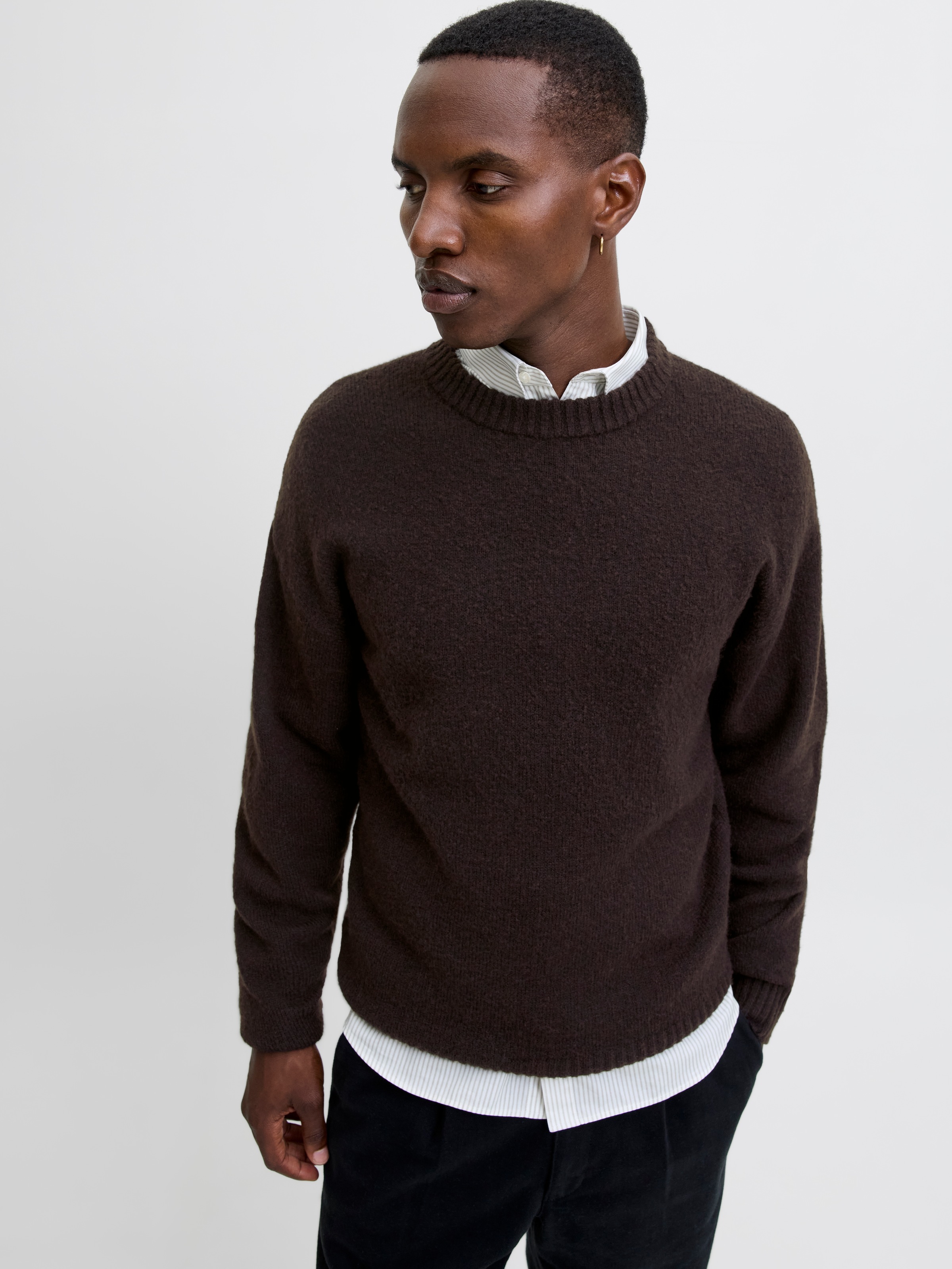 Jack & Jones Strickpullover »JJESOHO OLLIE KNIT CREW NECK SN«