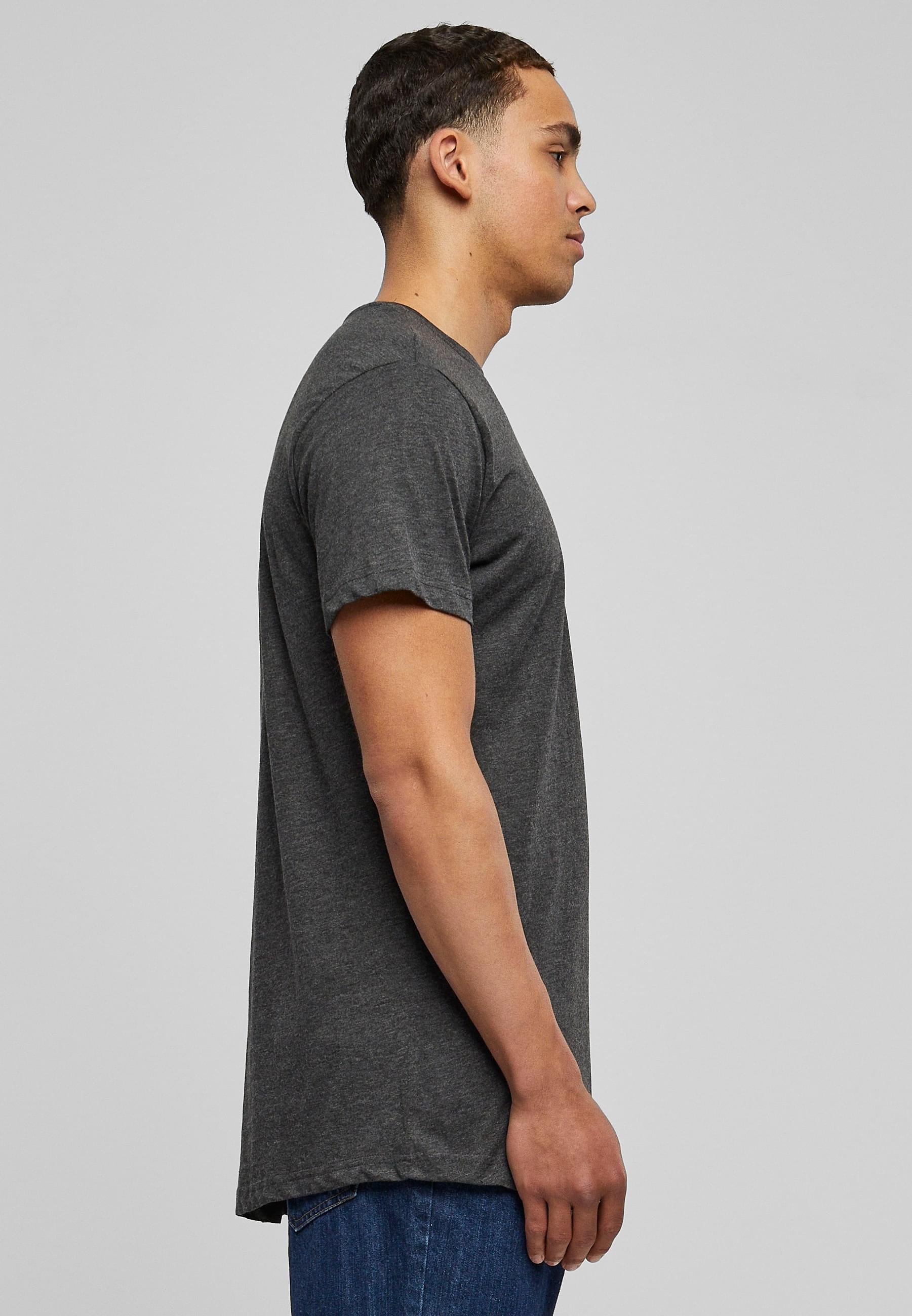 URBAN CLASSICS Kurzarmshirt »Urban Classics Herren Shaped Long Tee«, (1 tlg.)