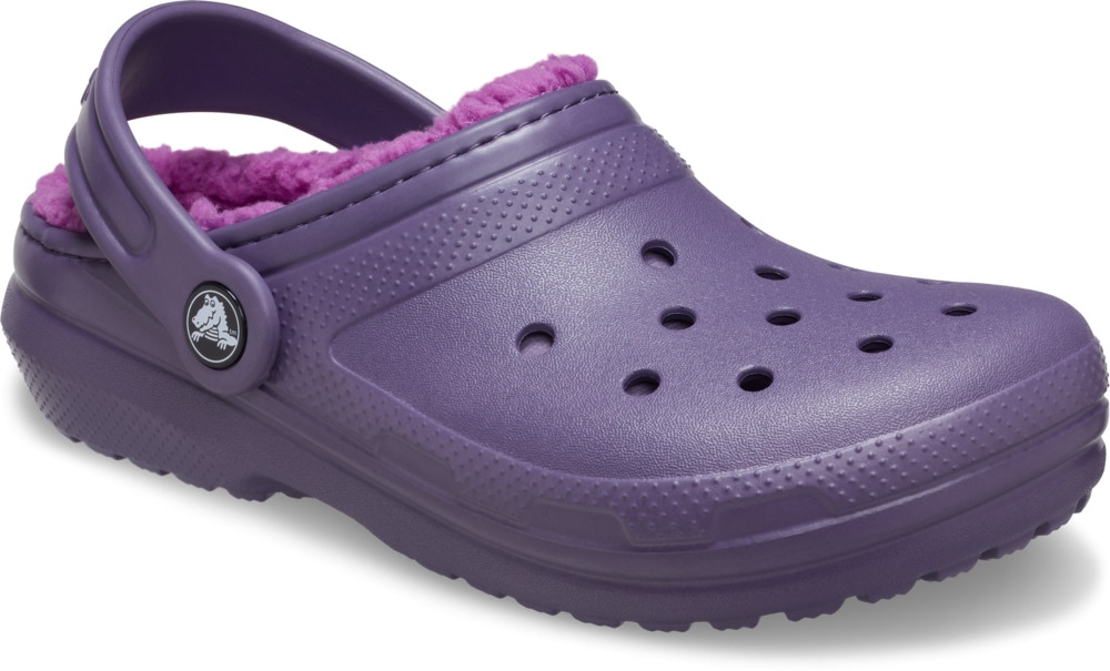 Crocs Clog "Classic Lined Clog" Kindergartenschuh, Hausschuh Mit Kuscheligem Futter