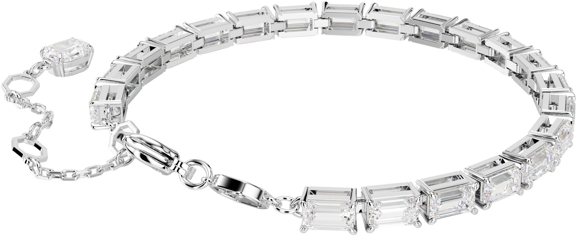 Swarovski Armband »Schmuck Geschenk Matrix Tennis Armkette, 5707200«, mit Swarovski® Kristall