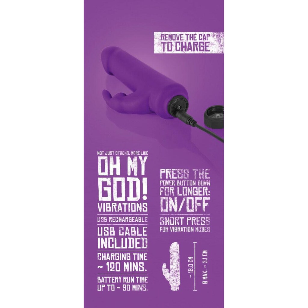 You2Toys Rabbit-Vibrator »Power Vibe Collection Rabby«