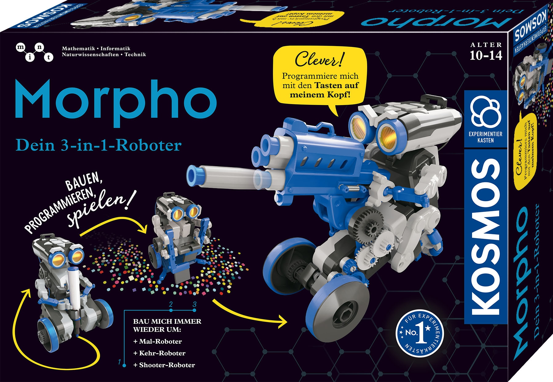 Kosmos Experimentierkasten »Morpho - Dein 3-in-1 Roboter«