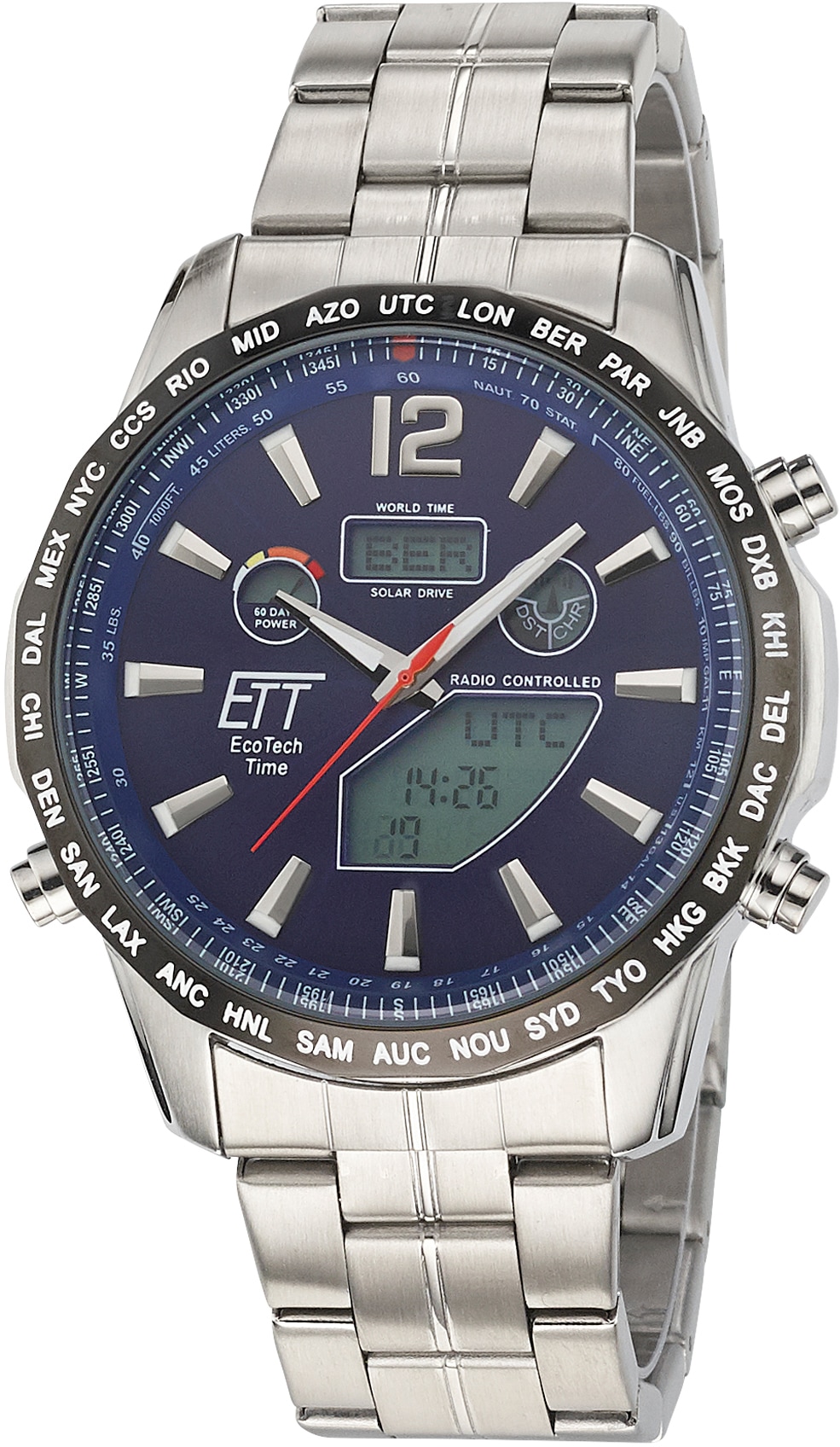 ETT Funkchronograph »Discovery, EGS-11478-31M«, Solar ▷ für | BAUR