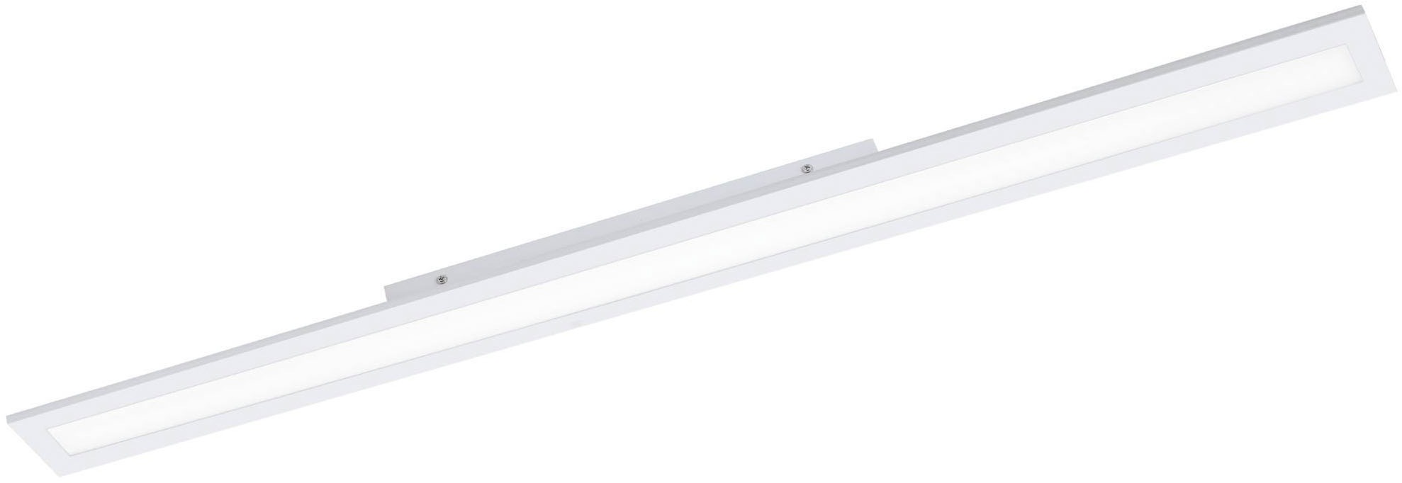 EGLO Deckenleuchte "Salobrena 1 Deckenlampe, LED-Panel, Kunststoff und Aluminium, Lampe", 1, H: 4,5cm, 1 Stk.weiß, Wohnzimmer, Leuchten, LED Panel,