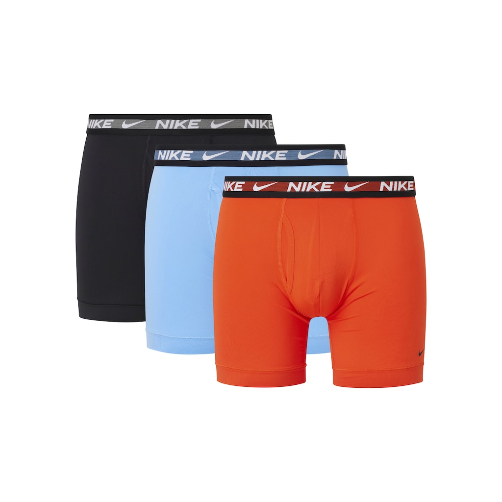 NIKE Underwear Boxershorts »BOXER BRIEF 3PK« (Packung 3 St. 3er-Pack) mit Nike Logo-Elastikbund