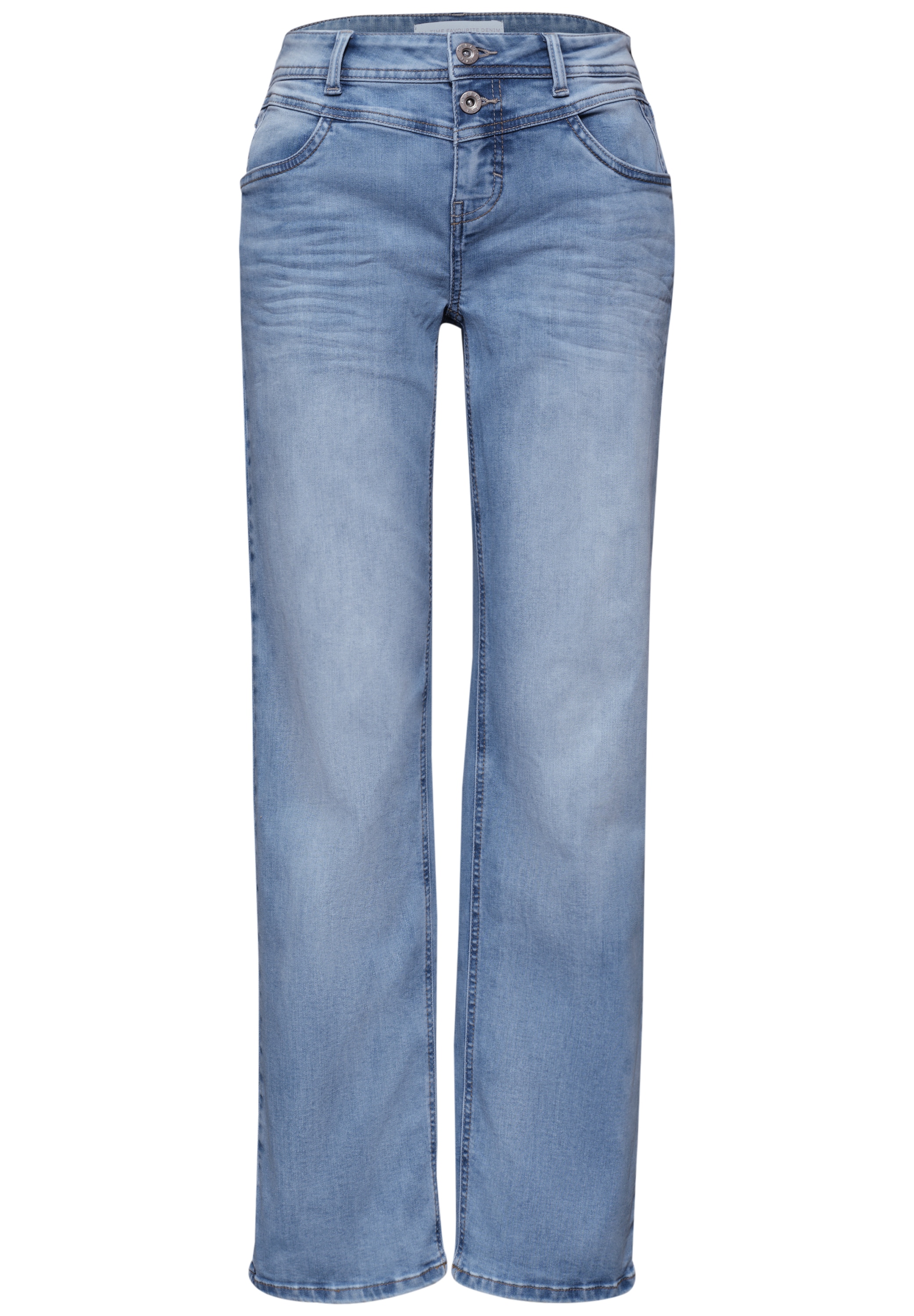 STREET ONE Comfort-fit-Jeans Middle Waist