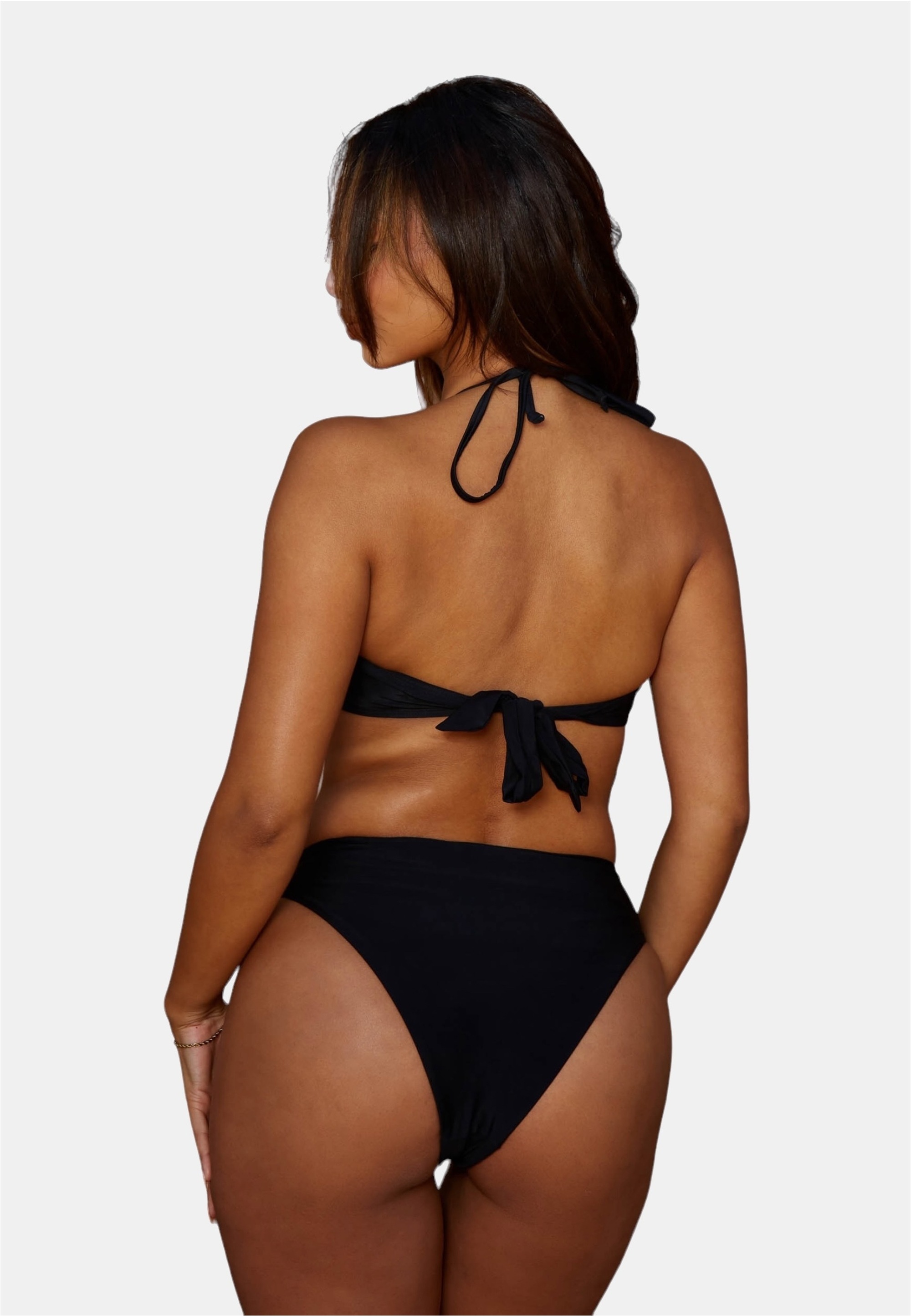 Moda Minx Triangel-Bikini-Top »Amour Bandeau Top«, (1 St.), mit tollem Steinbesatz